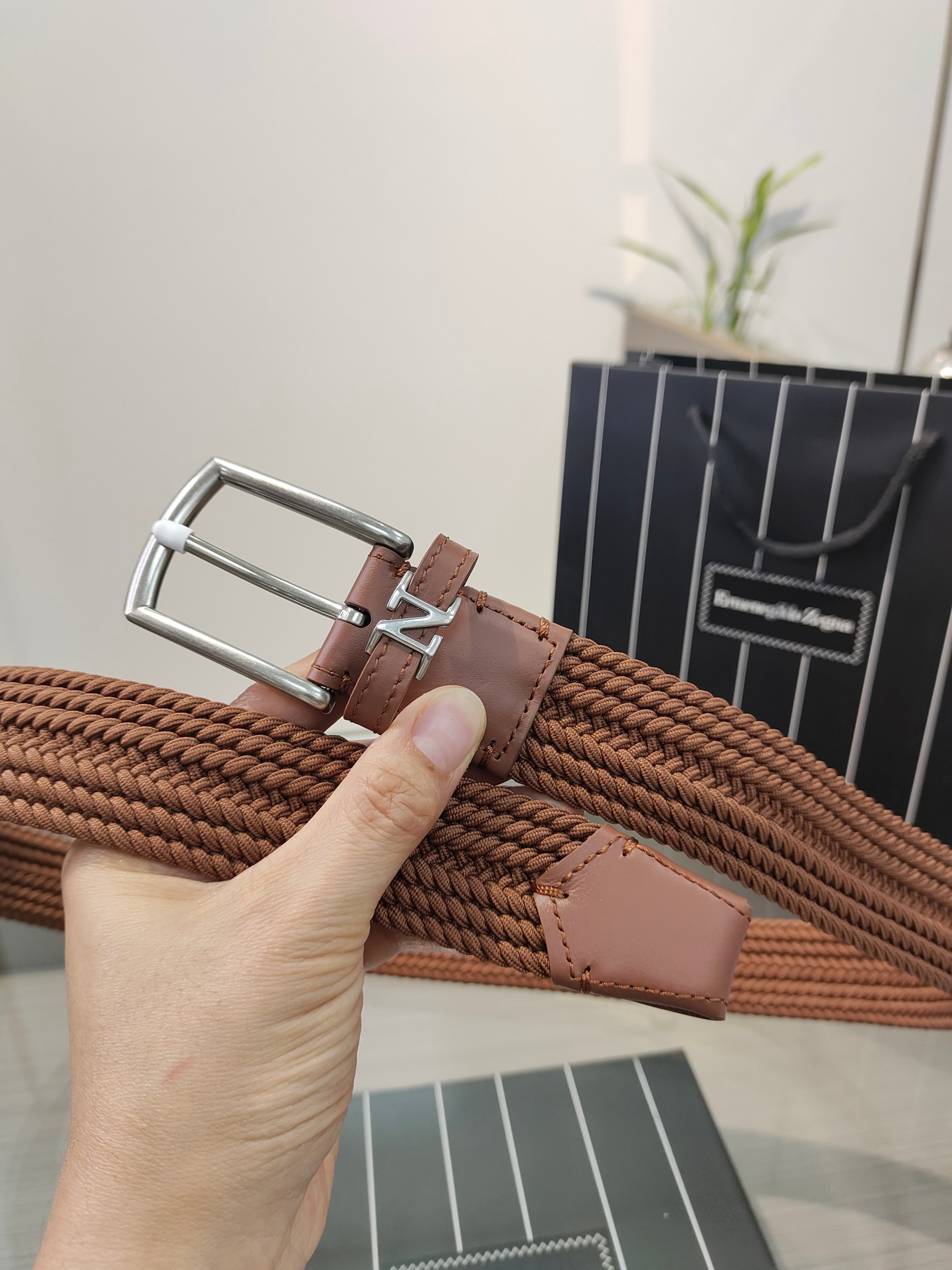 제냐 벨트 59257 Zegna Belt 이미지 3