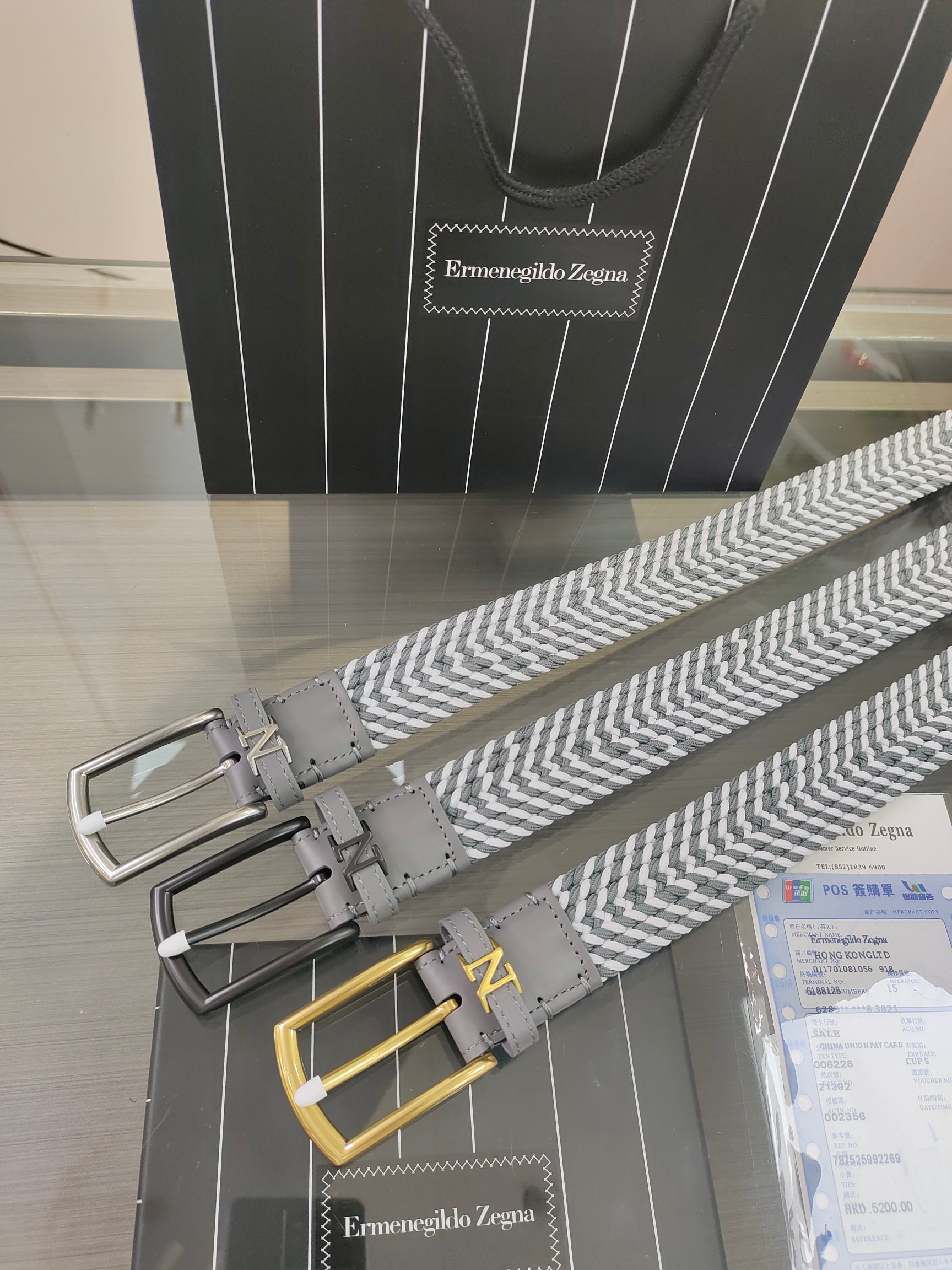 제냐 벨트 59268 Zegna Belt 이미지 6