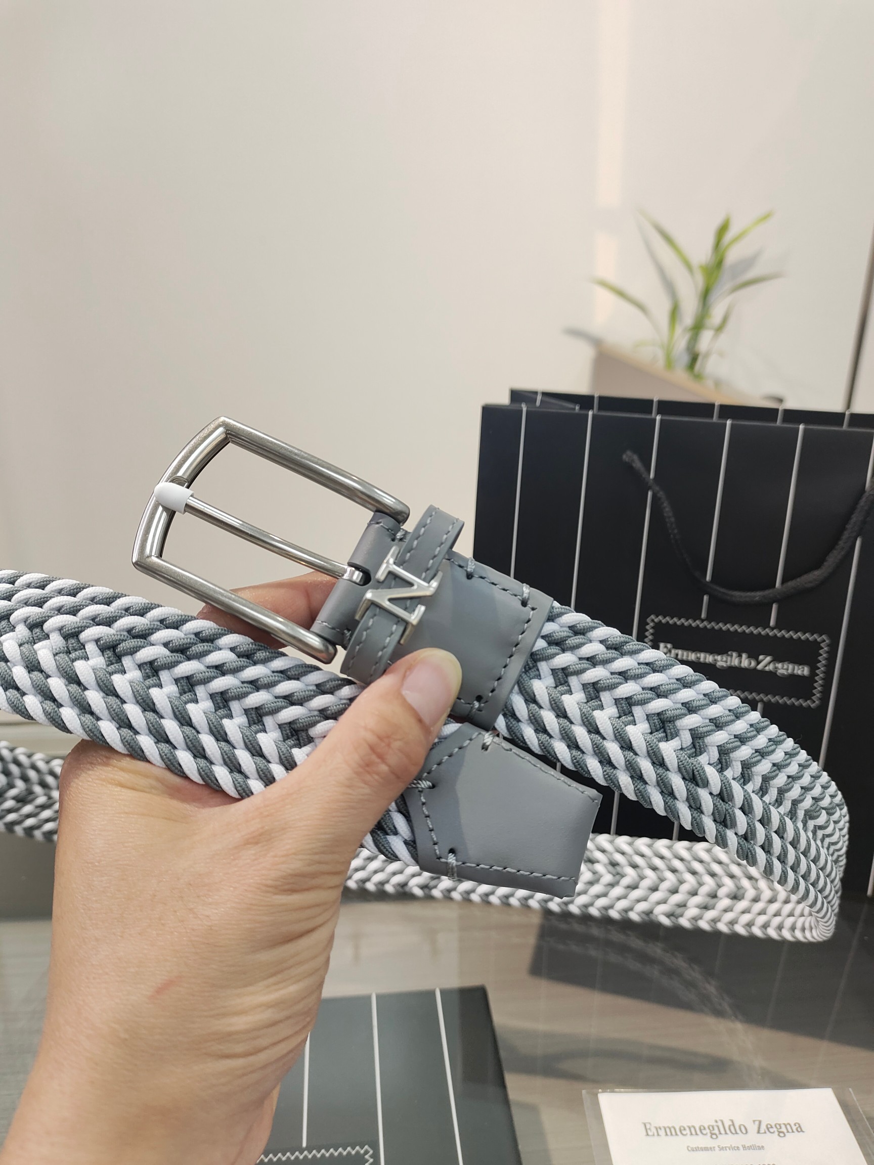 제냐 벨트 59240 Zegna Belt 이미지 3