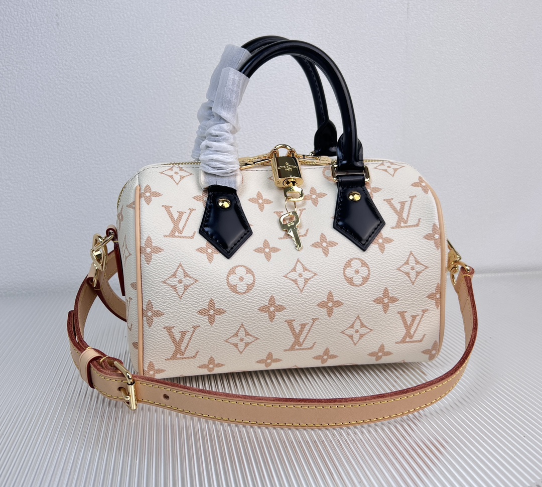 Louis Vuitton LV Speedy Bags Handbags Canvas Cowhide Spring Collection