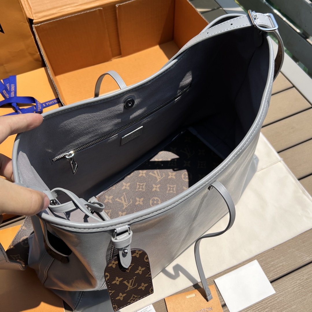 非市场普通货 进口皮料半钢五金 m12583尺寸:39×30×15cmLV海外渠道资源特供新款carry