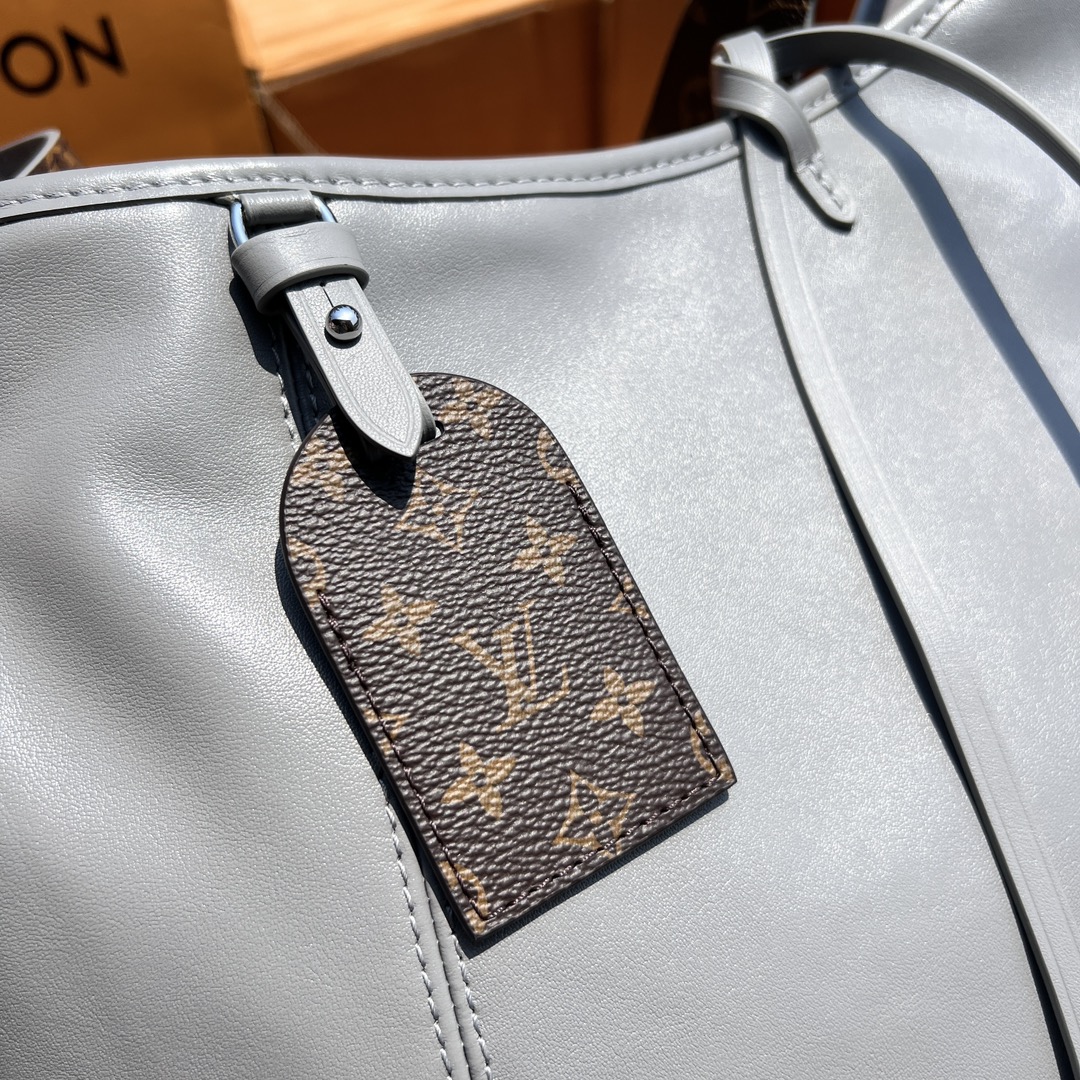 非市场普通货 进口皮料半钢五金 m12583尺寸:39×30×15cmLV海外渠道资源特供新款carry