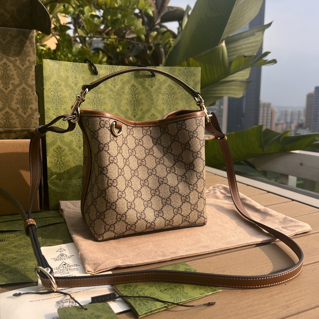 Gucci Aaa
 Borse a Secchiello Vendita online
 Cotone Mini