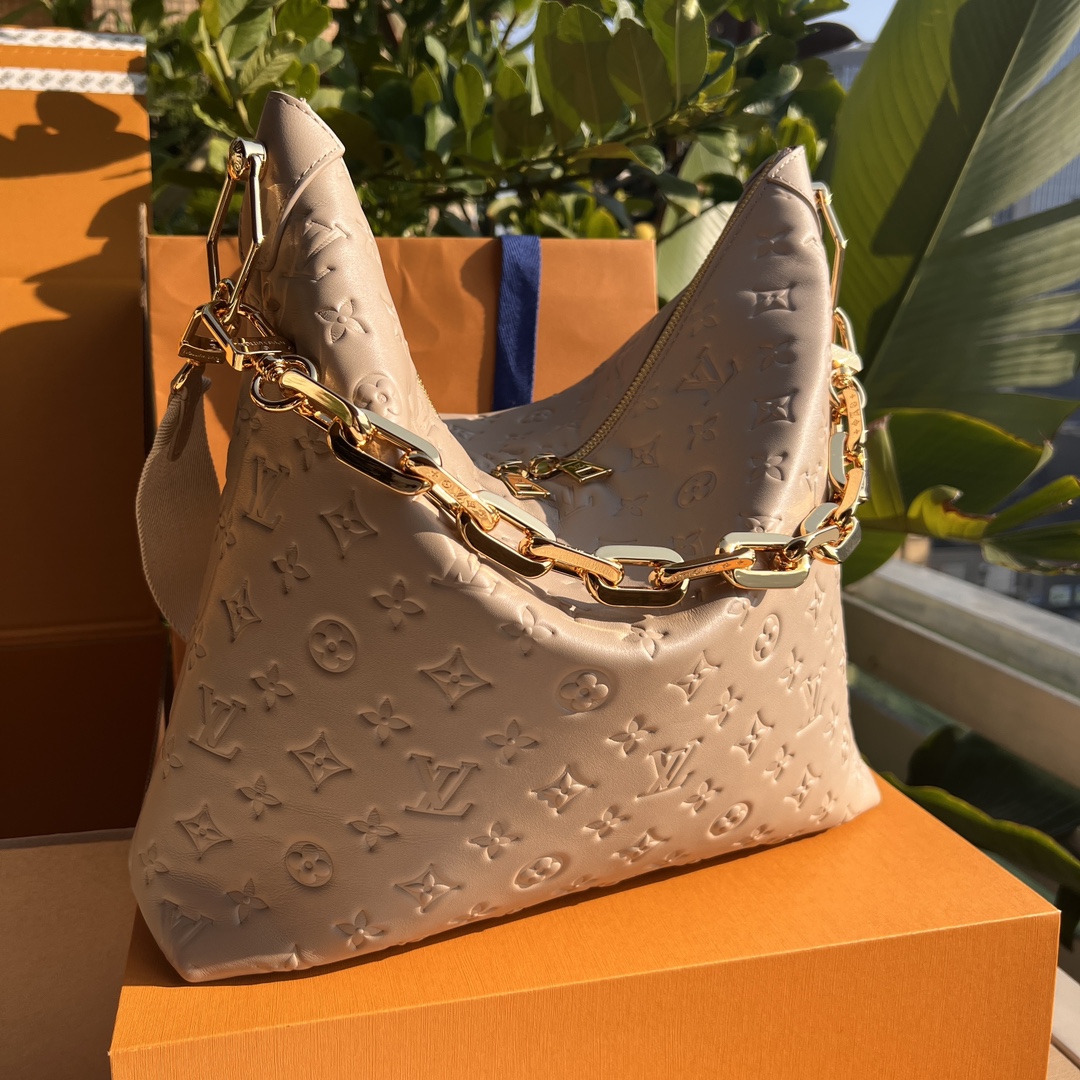 🌼 m12071尺寸:38×33×10cmLV渠道资源特供Coussin Hobo手袋❗️ 这款新的Ho