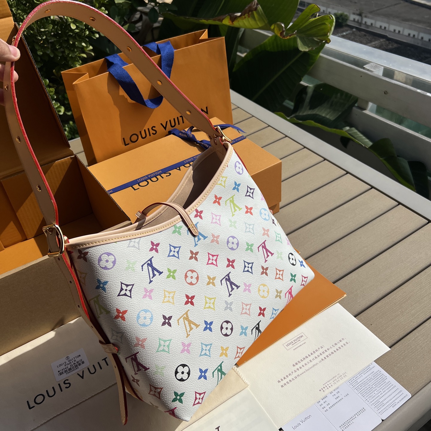 🌼 m13664尺寸:29×24×12cmLV海外渠道资源特供carryall❗️ 本款 Carryal