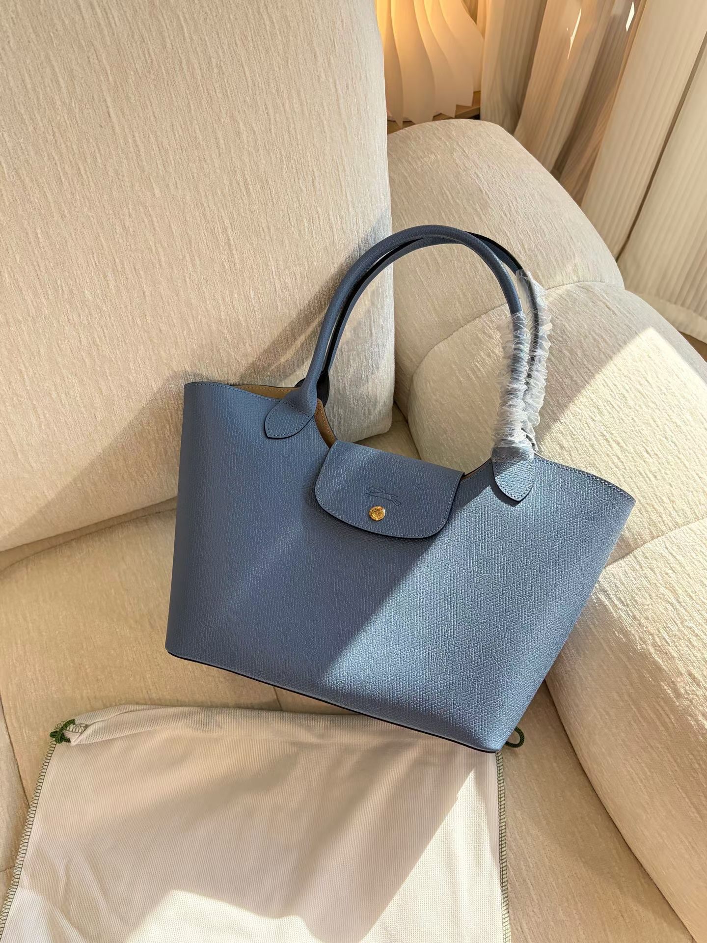 Longchamp blue gray