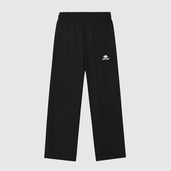 website to buy replica Balenciaga Clothing Pants & Trousers Black Embroidery Unisex Nylon