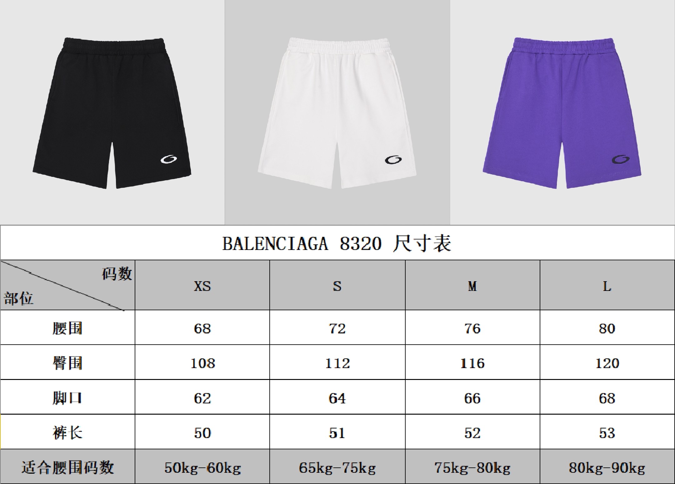 Balenciaga Basketball Sports Shorts: Top Edition, 100% Cotton, Water Washed, Icon Embroidery. - 图片 9