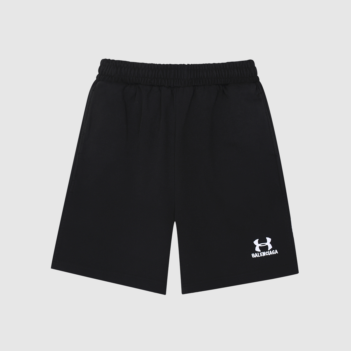 Balenciaga Top Edition Cotton Towel Sports Shorts XS-L Water Wash White 253