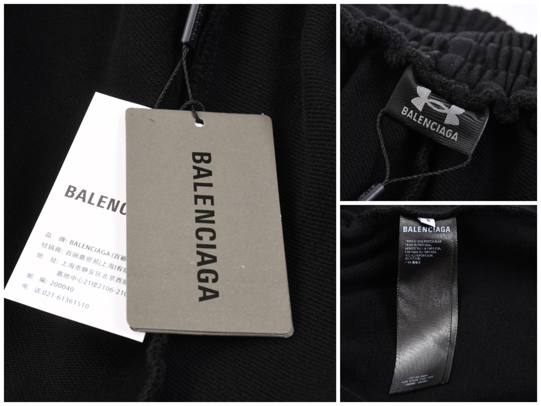 Balenciaga Top Edition Cotton Towel Sports Shorts XS-L Water Wash White 253 - 图片 8