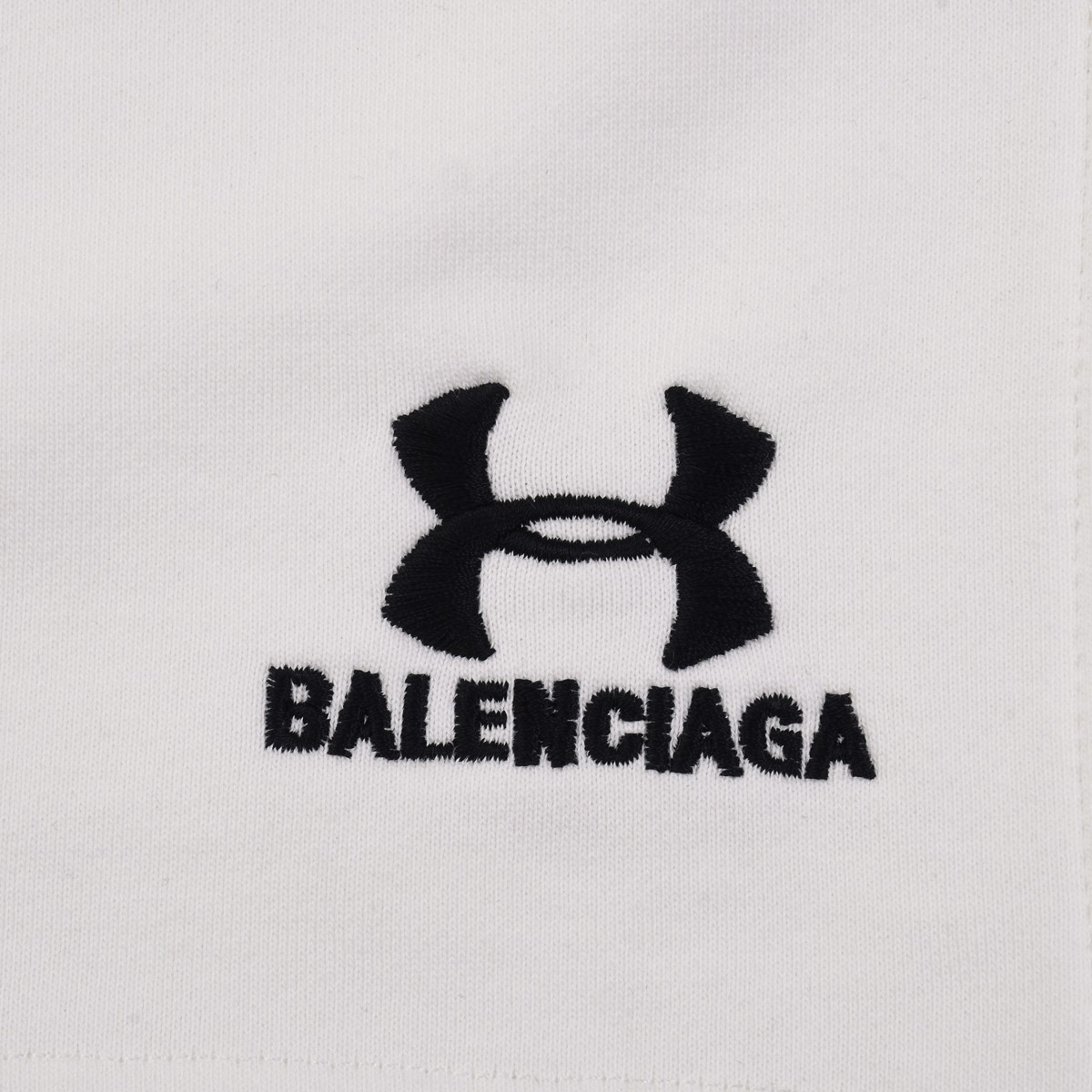 Balenciaga Top Edition Cotton Sports Shorts with Bond Armour Embroidery – XS to L - 图片 5
