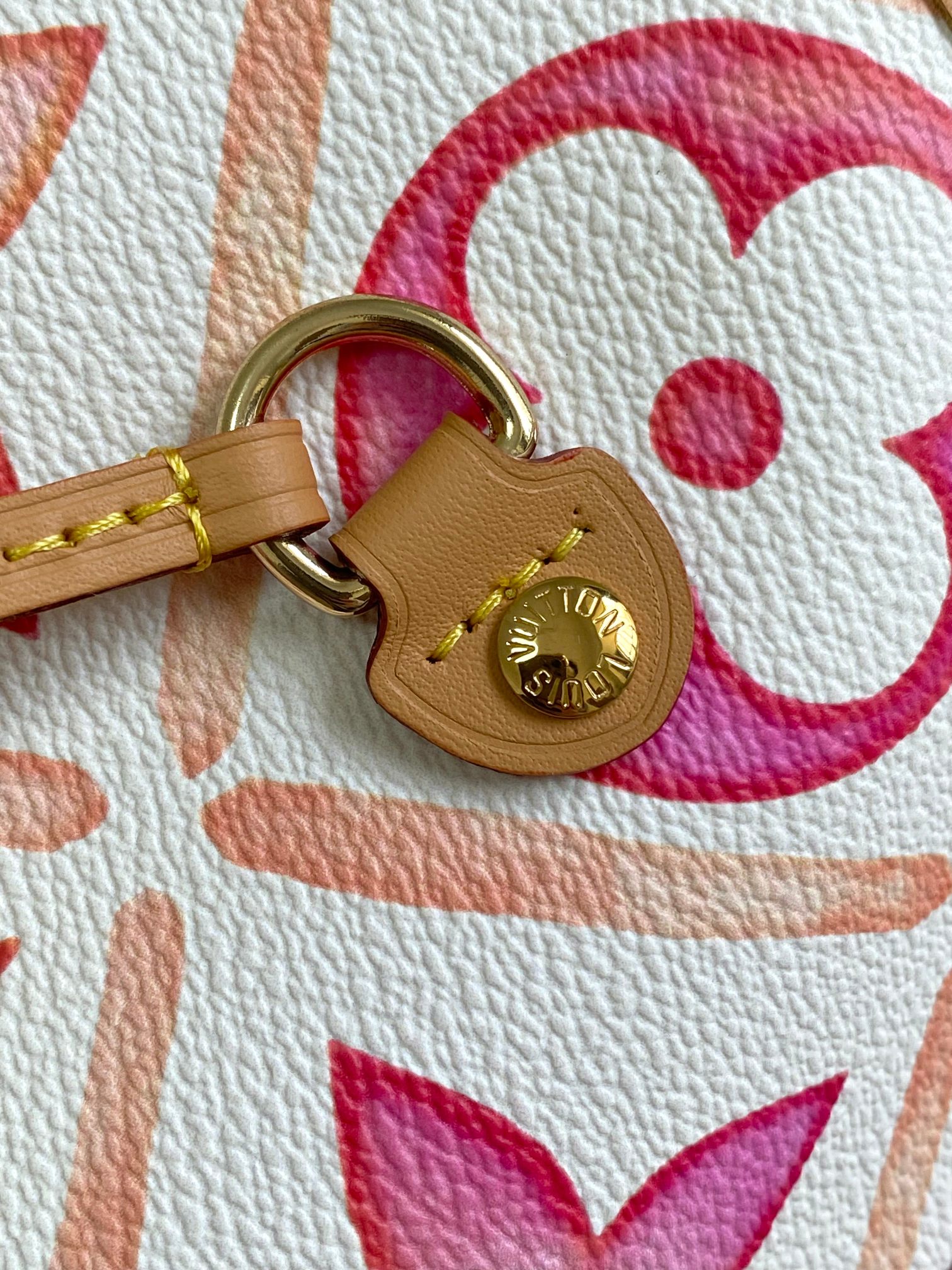【海原外单 独实家拍 动态芯片】M25317粉色 M11263蓝色  Neverfull 中号手袋选用 