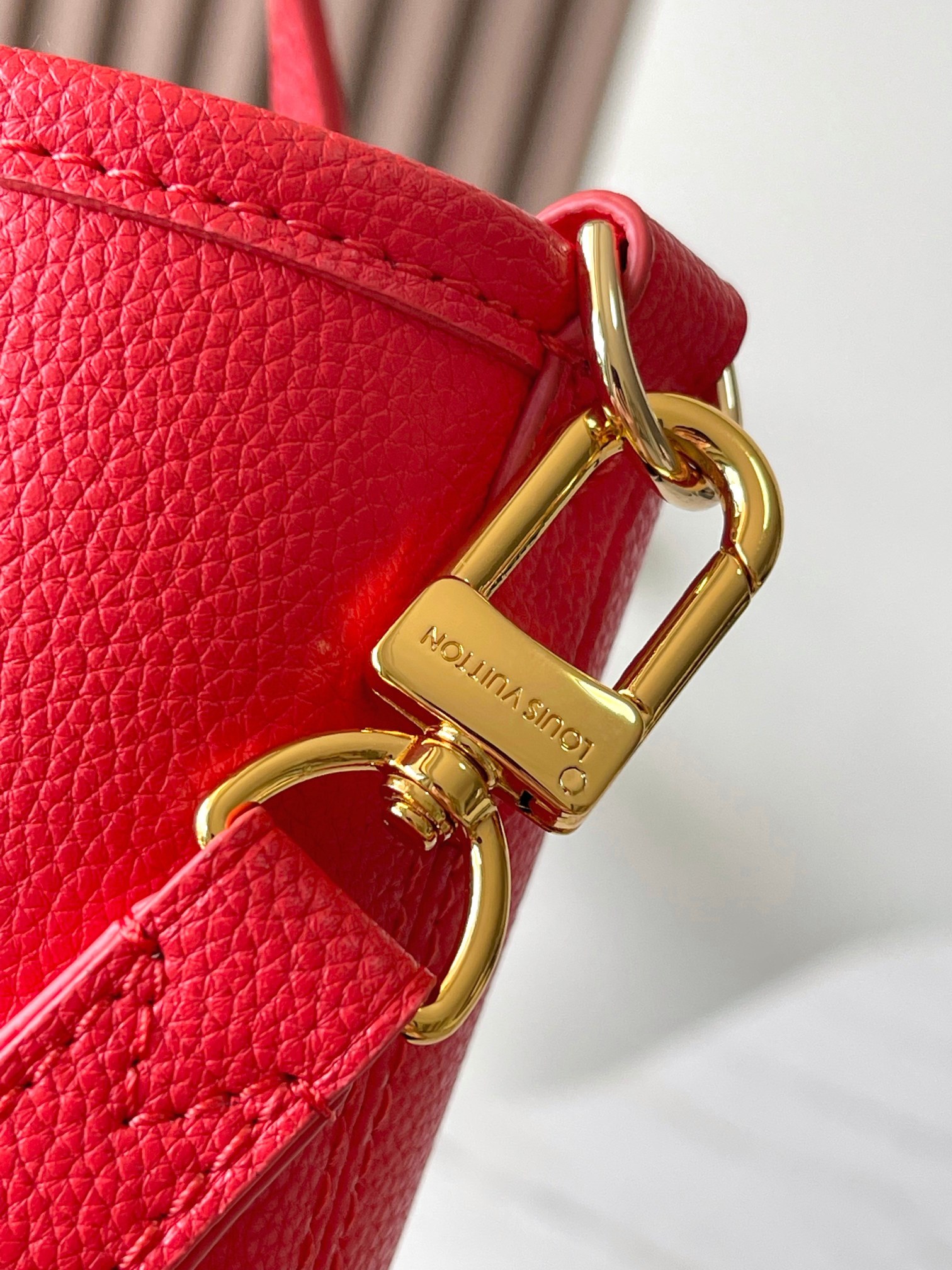 M14997牛仔蓝 樱桃🍒顶级原单加强版半钢五金163c01本款 Neverfull Inside O