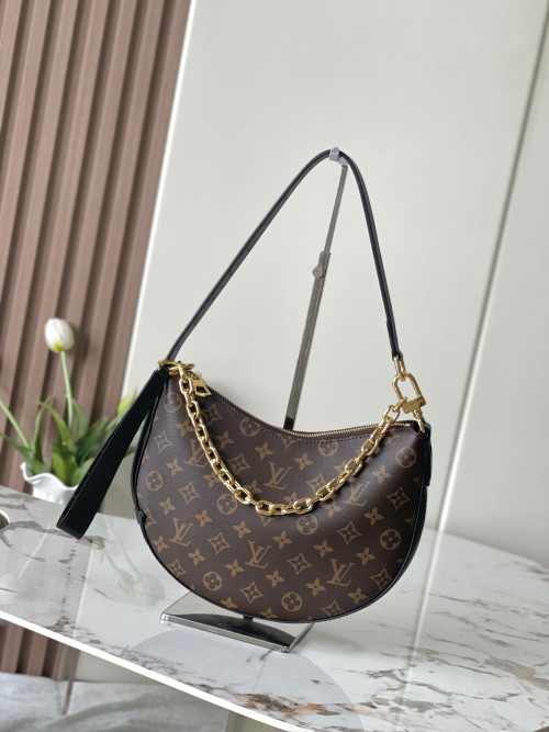 Louis Vuitton Cookie BB Handbag Monogram Coated Canvas with Leather Trim 1 Louis Vuitton Cookie BB Handbag Monogram Coated Canvas with Leather Trim