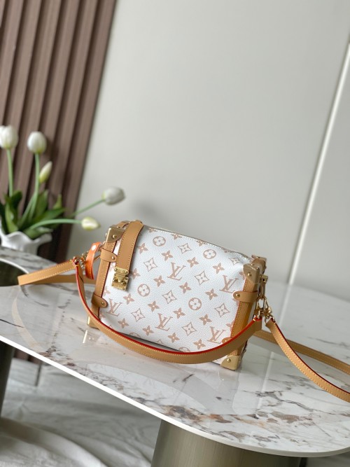 Louis Vuitton Side Trunk Monogram Dune Canvas Medium Shoulder Bag 1 Louis Vuitton Side Trunk Monogram Dune Canvas Medium Shoulder Bag