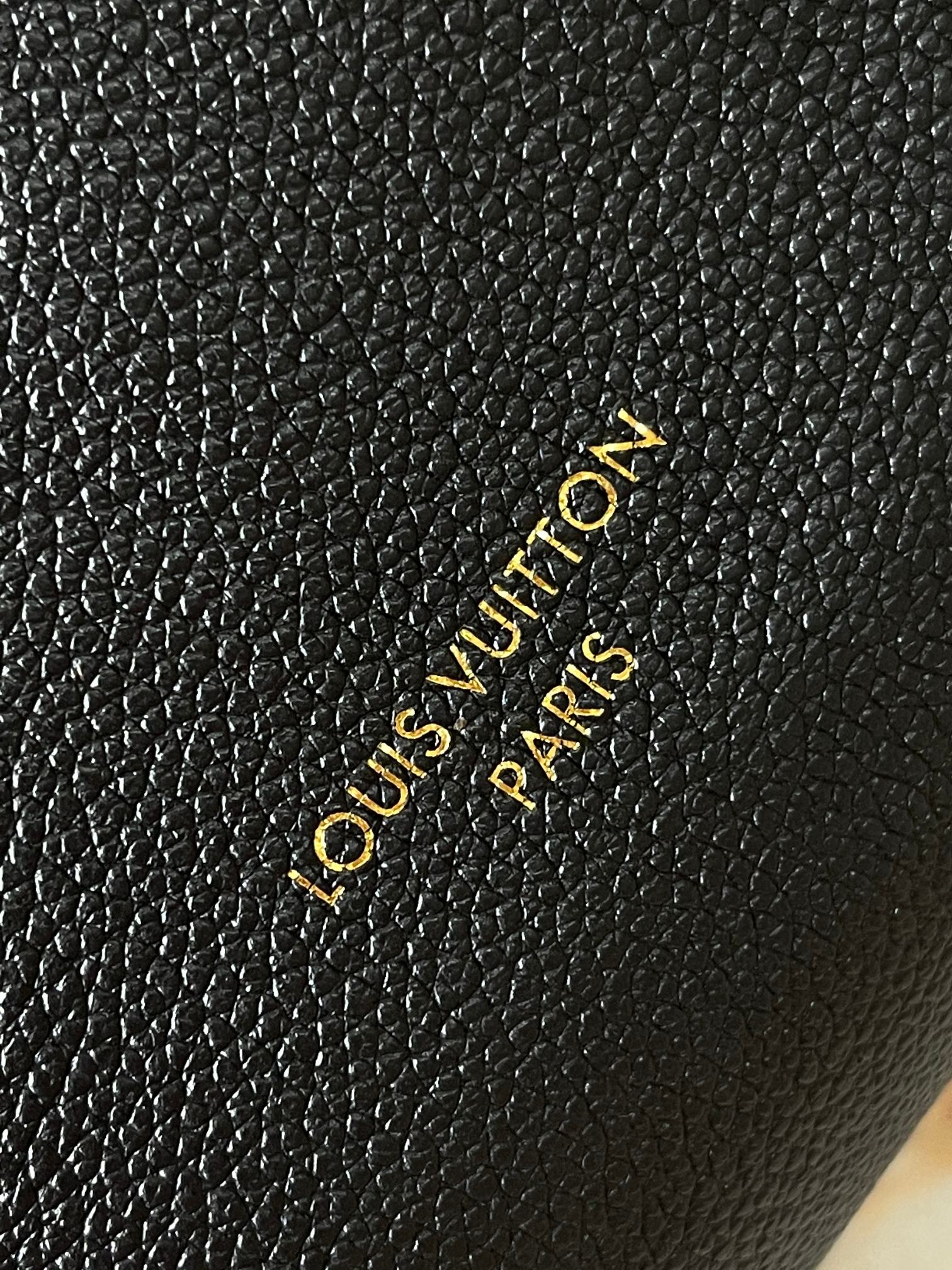 Louis Vuitton Express Small Handbag,Black Leather, Monogram Trim,Crossbody Bag 10 a1755340926491 7838