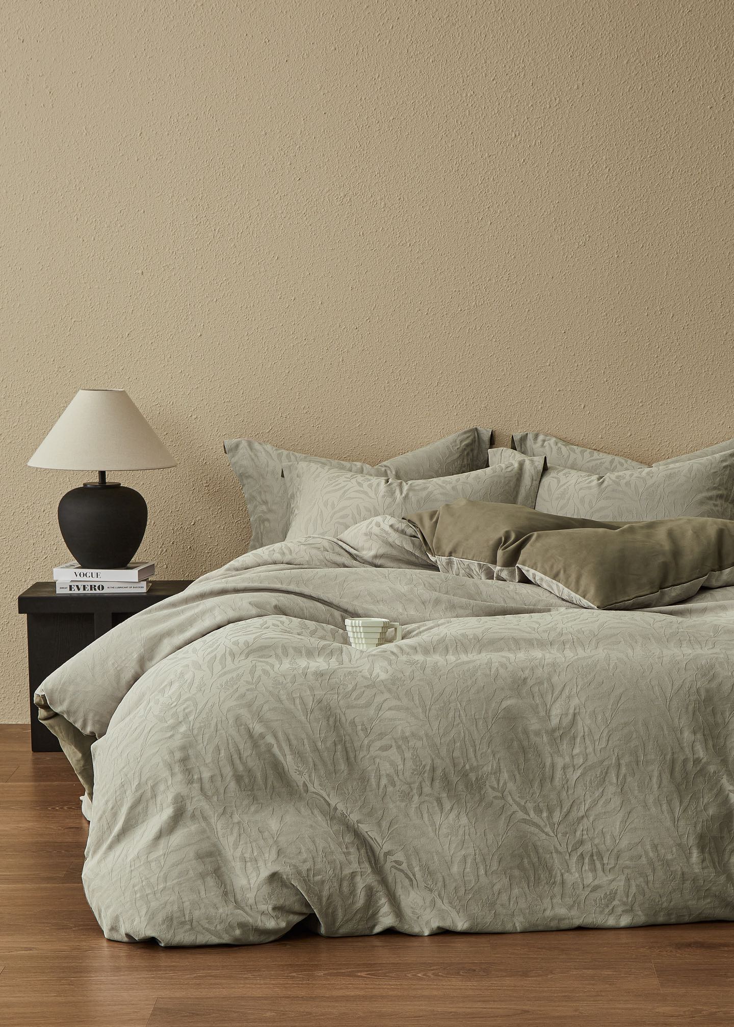 Elegant Floral Jacquard Cotton Bedding Set - Luxurious Comfort and Style 6 i1760088314252 1086 0 4