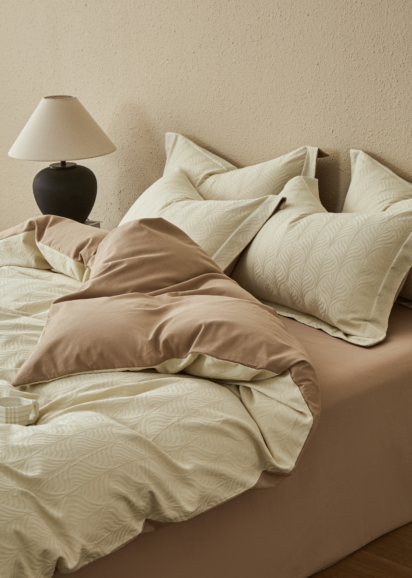 Elegant Embossed Floral Pattern Bedding Set - Soft & Breathable Cotton Material 8 i1760088727576 2856 0 6