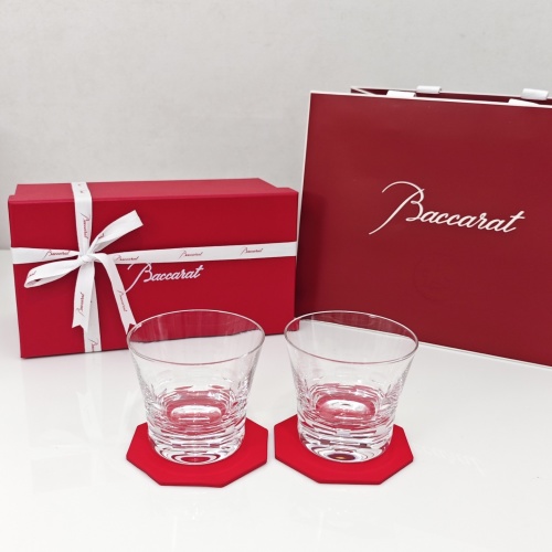 Baccarat Lucia Crystal Tumbler Set: Elegant Handcrafted Crystal Glassware, Set of 2