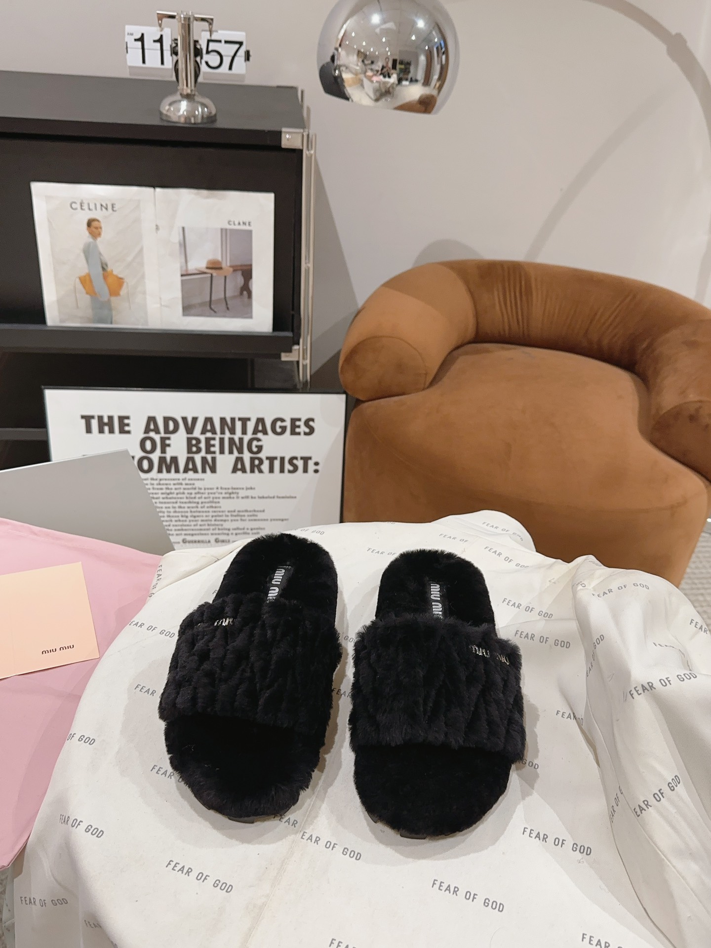 MiuMiu Shoes Slippers Wool Fall/Winter Collection