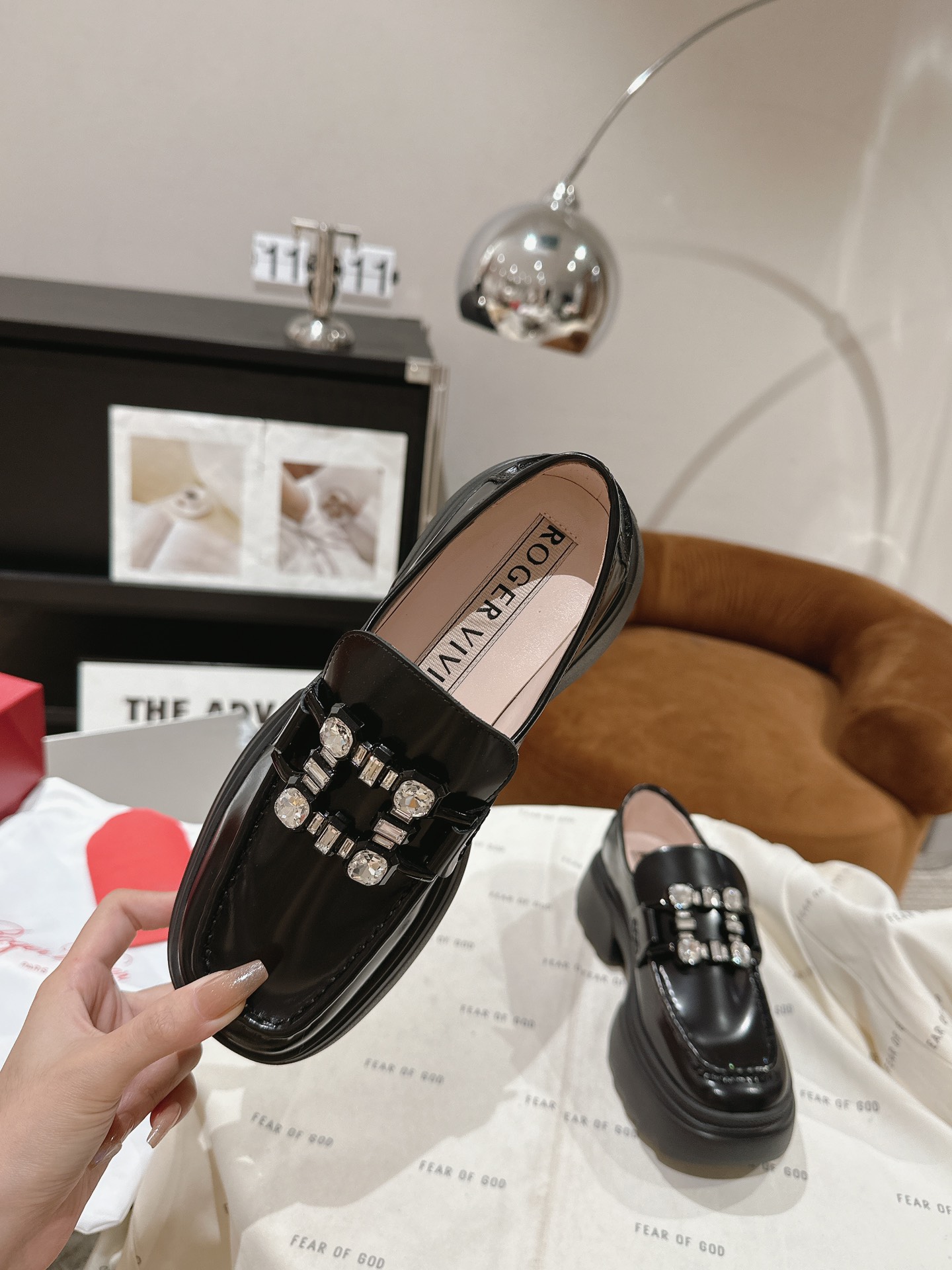 罗杰·维维亚 Roger Vivier 经典高奢皮鞋鞋履高跟鞋 #C0AA0CEA 3