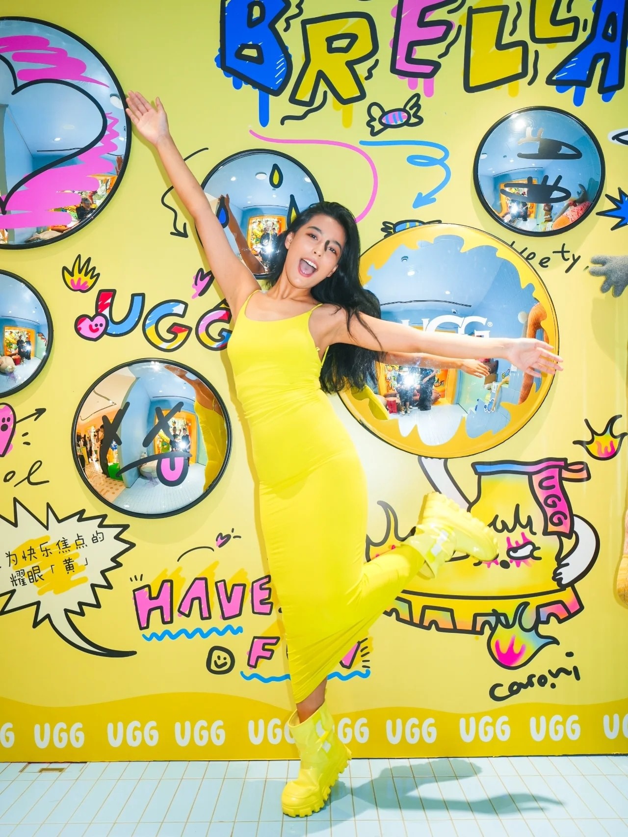 NO:496215,Street photography, snow boots, boots19860909街拍,雪地靴,boots,Women's Shoes