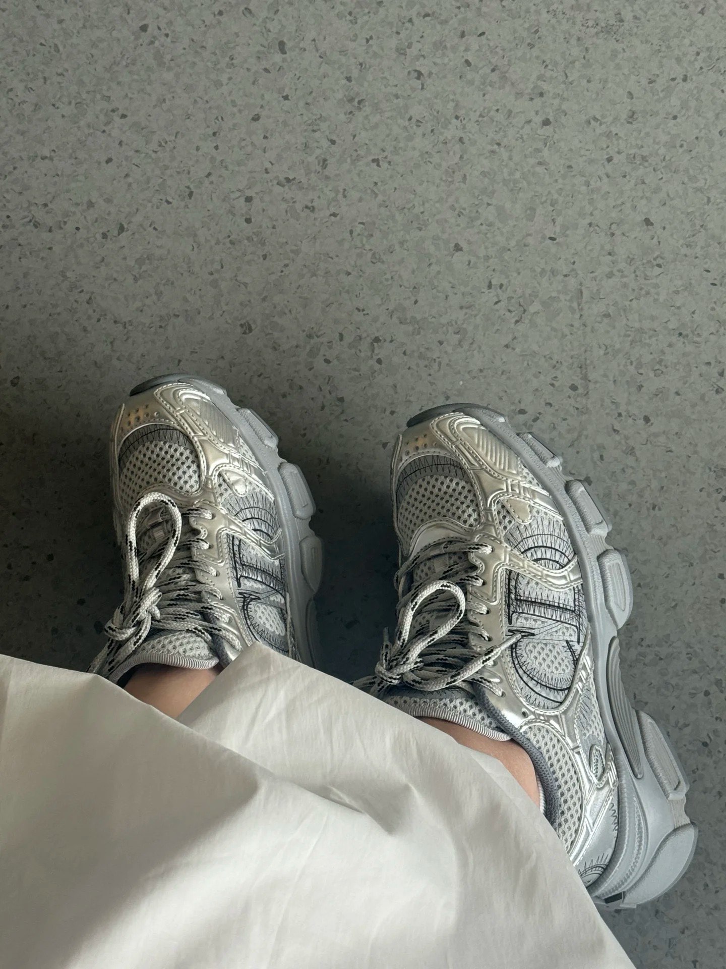 NO:486162,Various Internet cafes, dad shoes19860909各路网咖上脚效果,老爹鞋,Women's Shoes