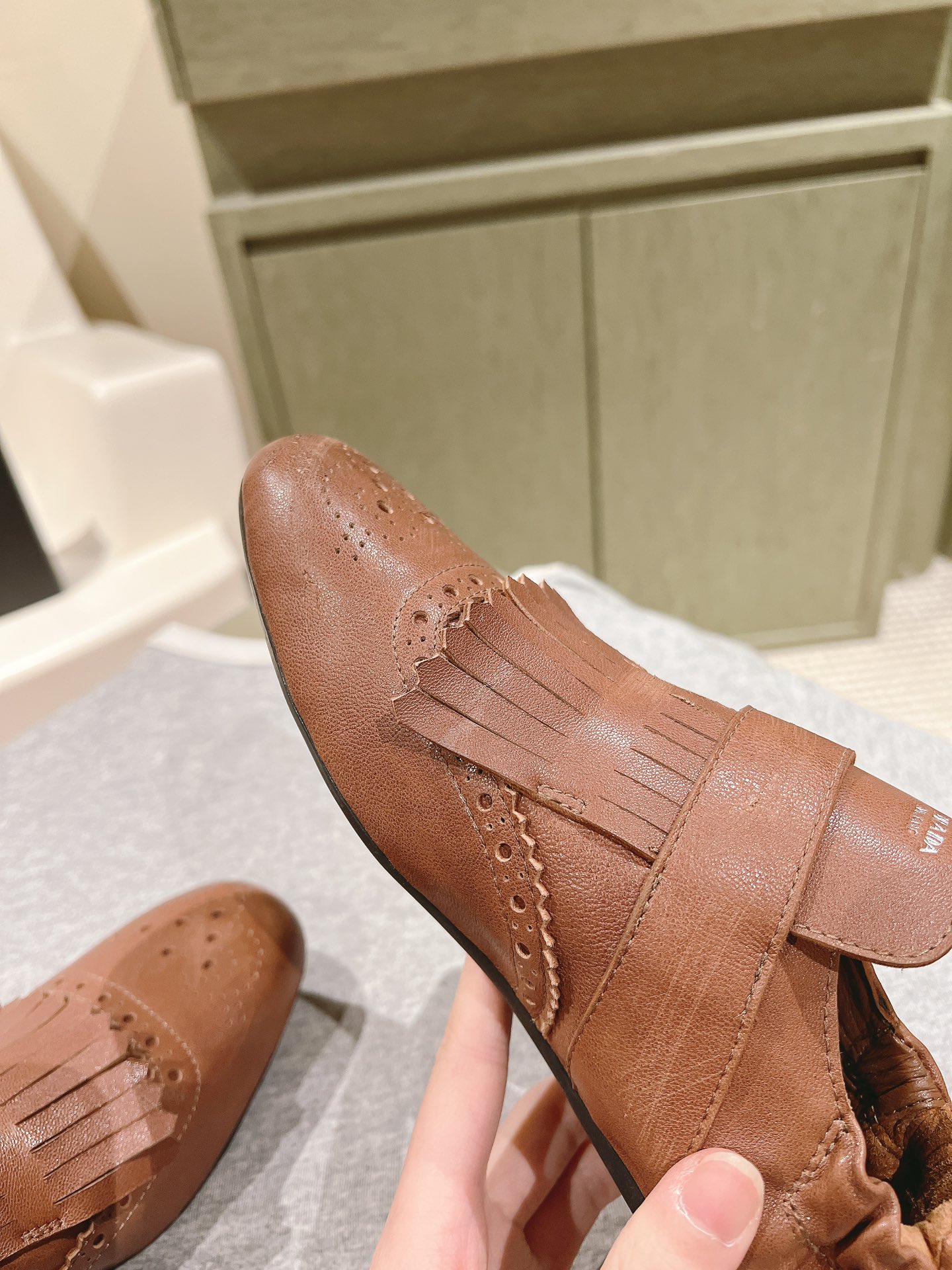MiuMiu Scarpe Pantofole Cuoio genuino Lavorazione a maglia Pelle di pecora Lana Collezione Primavera Fashion 6 i1734982092 1326 5