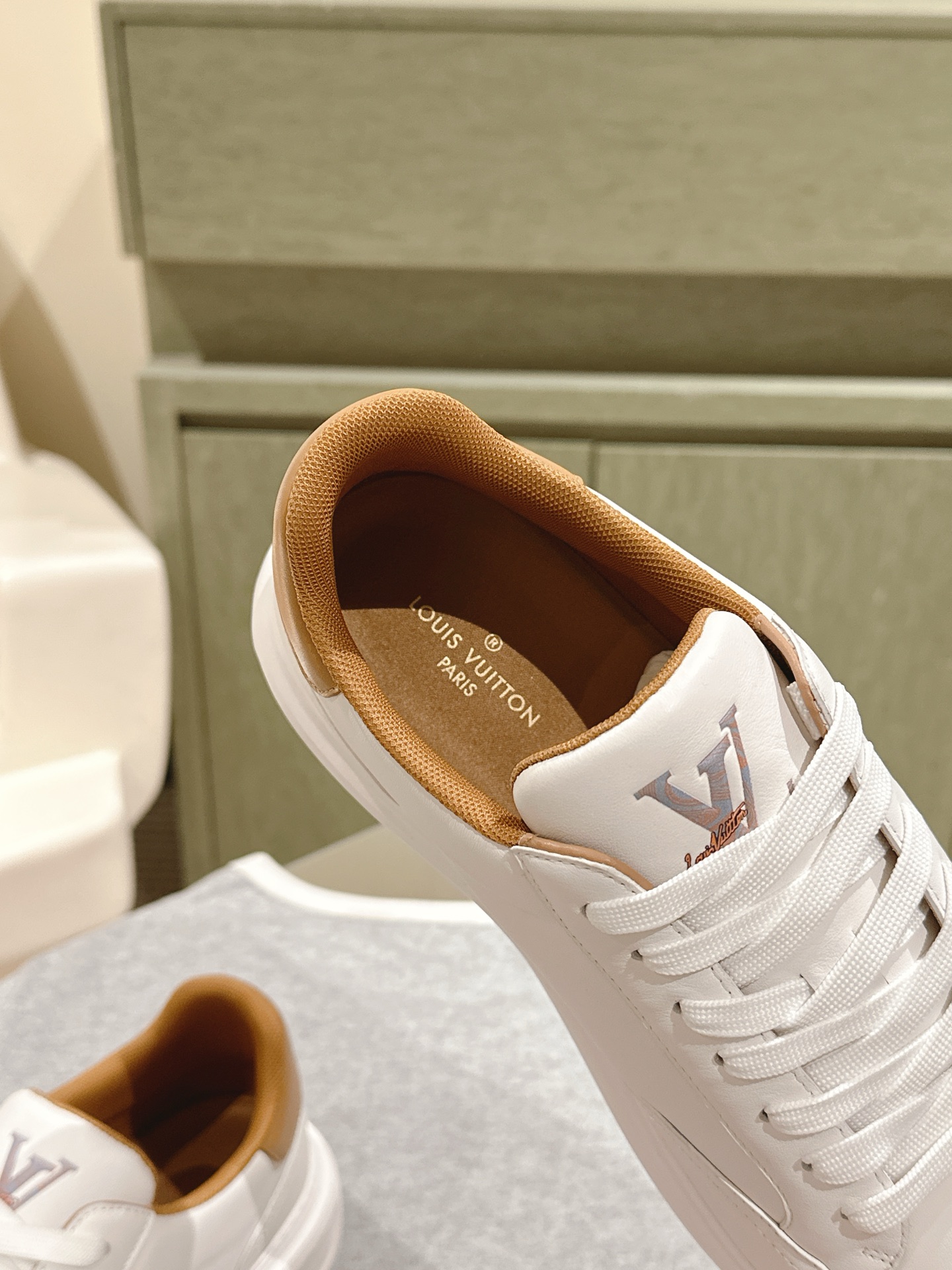 Louis Vuitton LV代购级板鞋新色 供应 驴家全系列 LVTrainer PVC 运动鞋