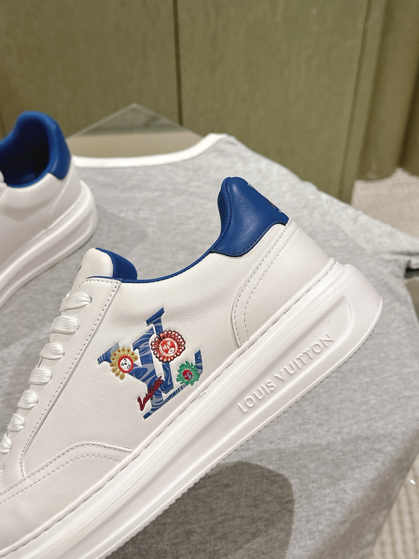 Louis Vuitton LV代购级板鞋新色 供应 驴家全系列 LVTrainer PVC 运动鞋