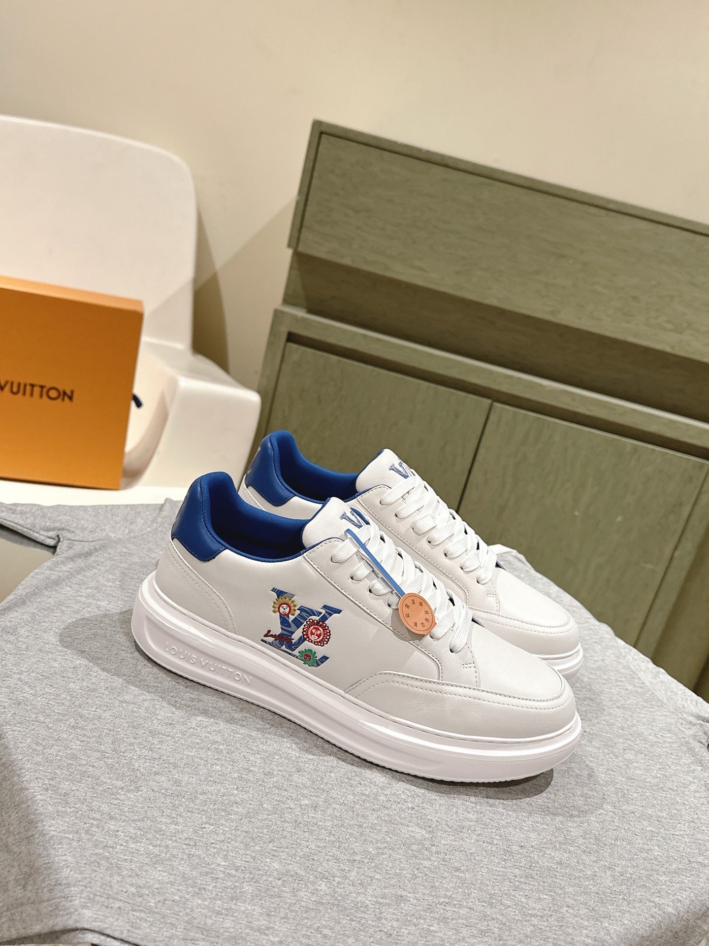 Louis Vuitton LV代购级板鞋新色 供应 驴家全系列 LVTrainer PVC 运动鞋