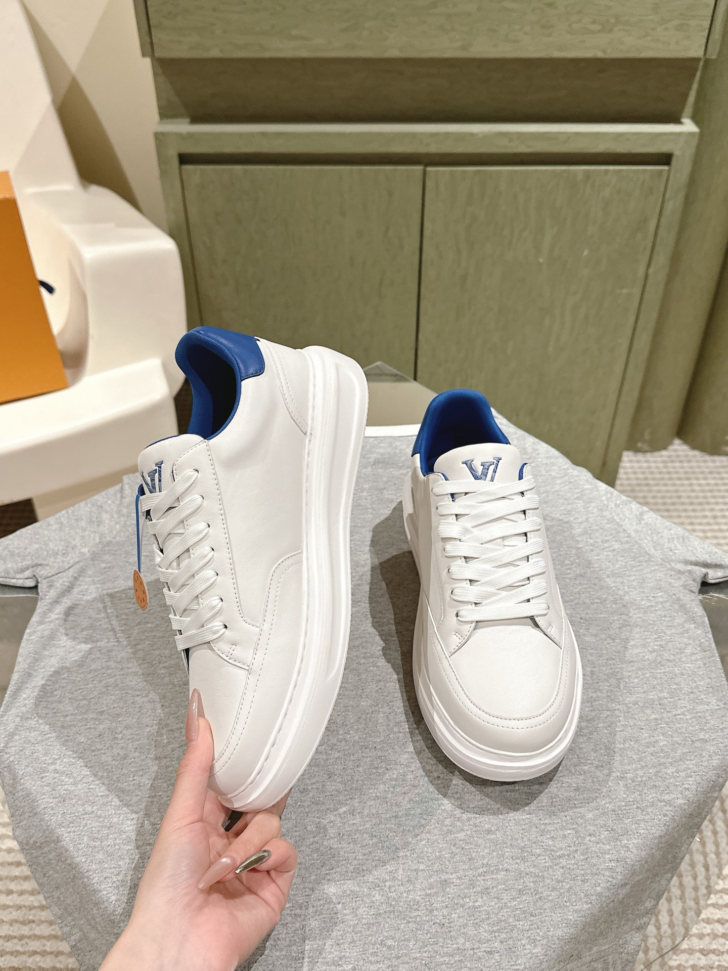 Louis Vuitton LV代购级板鞋新色 供应 驴家全系列 LVTrainer PVC 运动鞋