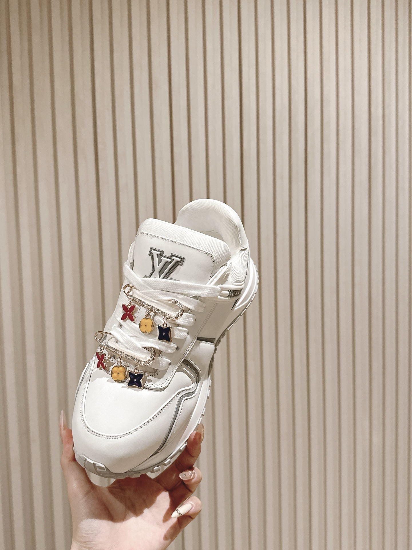 Louis Vuitton LV代购级胖墩墩板鞋新色 供应 驴家全系列 LVTrainer PVC 运动鞋