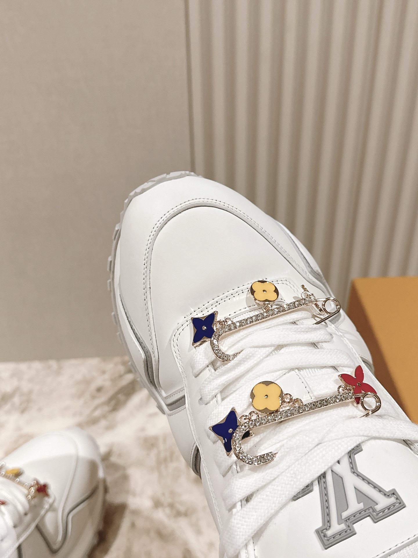 Louis Vuitton LV代购级胖墩墩板鞋新色 供应 驴家全系列 LVTrainer PVC 运动鞋