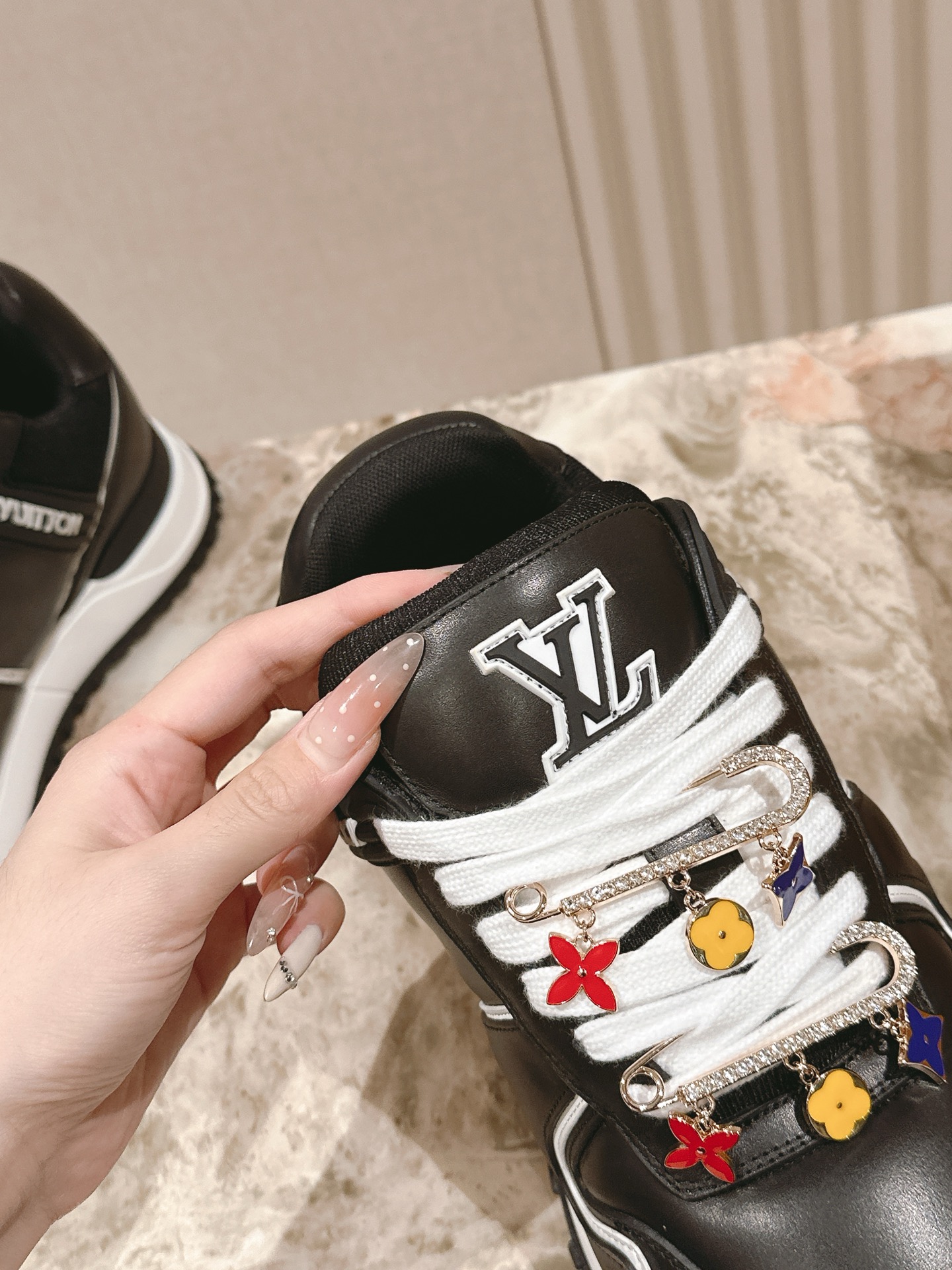 Louis Vuitton LV代购级胖墩墩板鞋新色 供应 驴家全系列 LVTrainer PVC 运动鞋