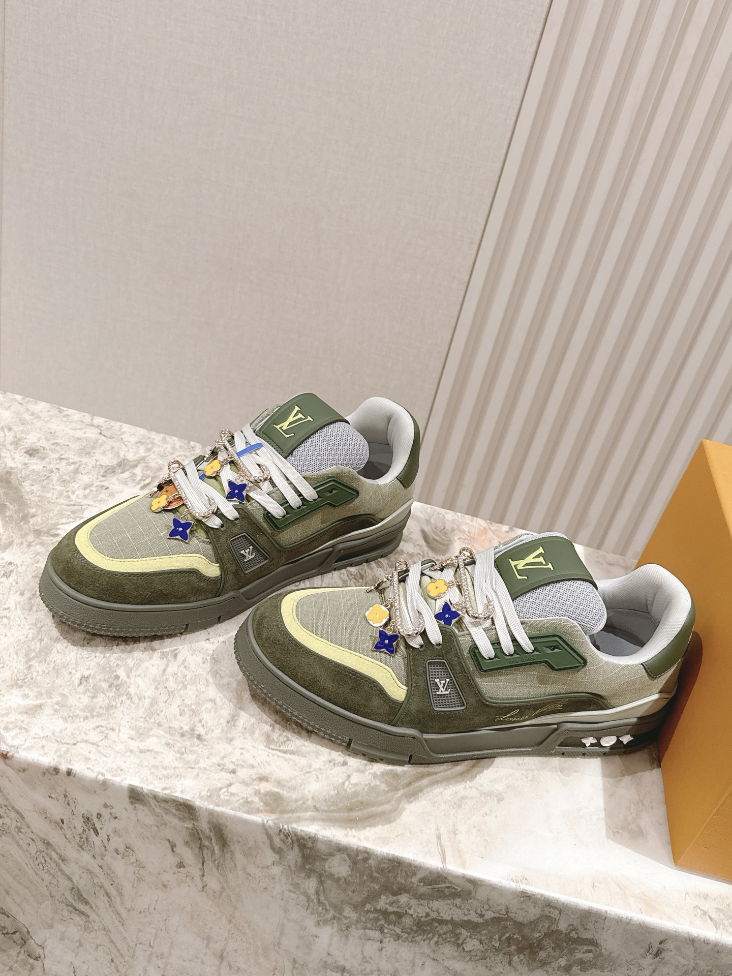 Louis Vuitton LV代购级新色 供应 驴家全系列 LVTrainer PVC 运动鞋