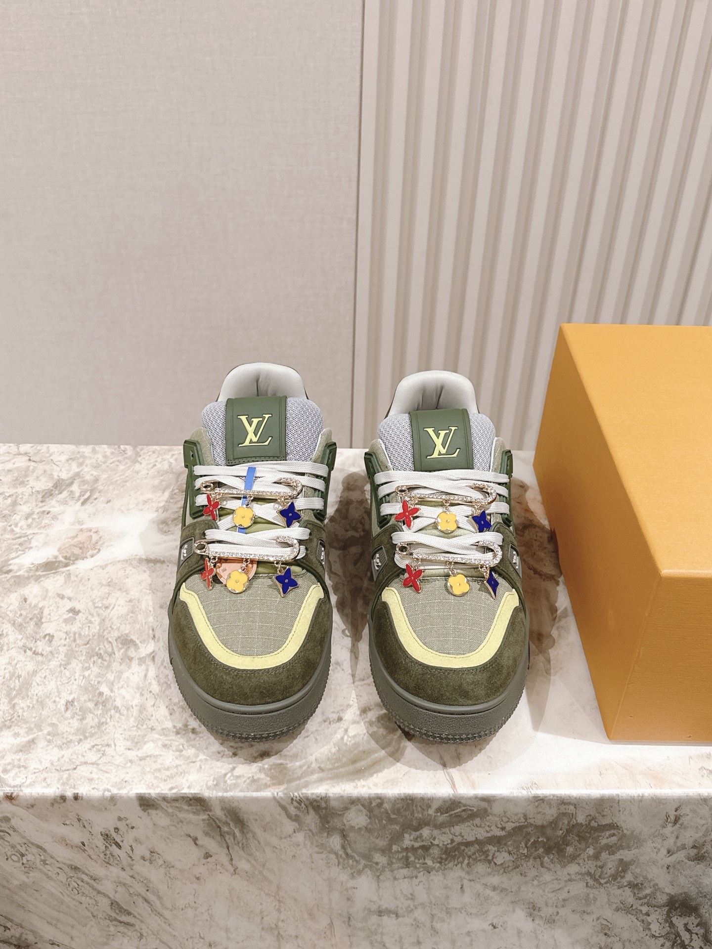 Louis Vuitton LV代购级新色 供应 驴家全系列 LVTrainer PVC 运动鞋