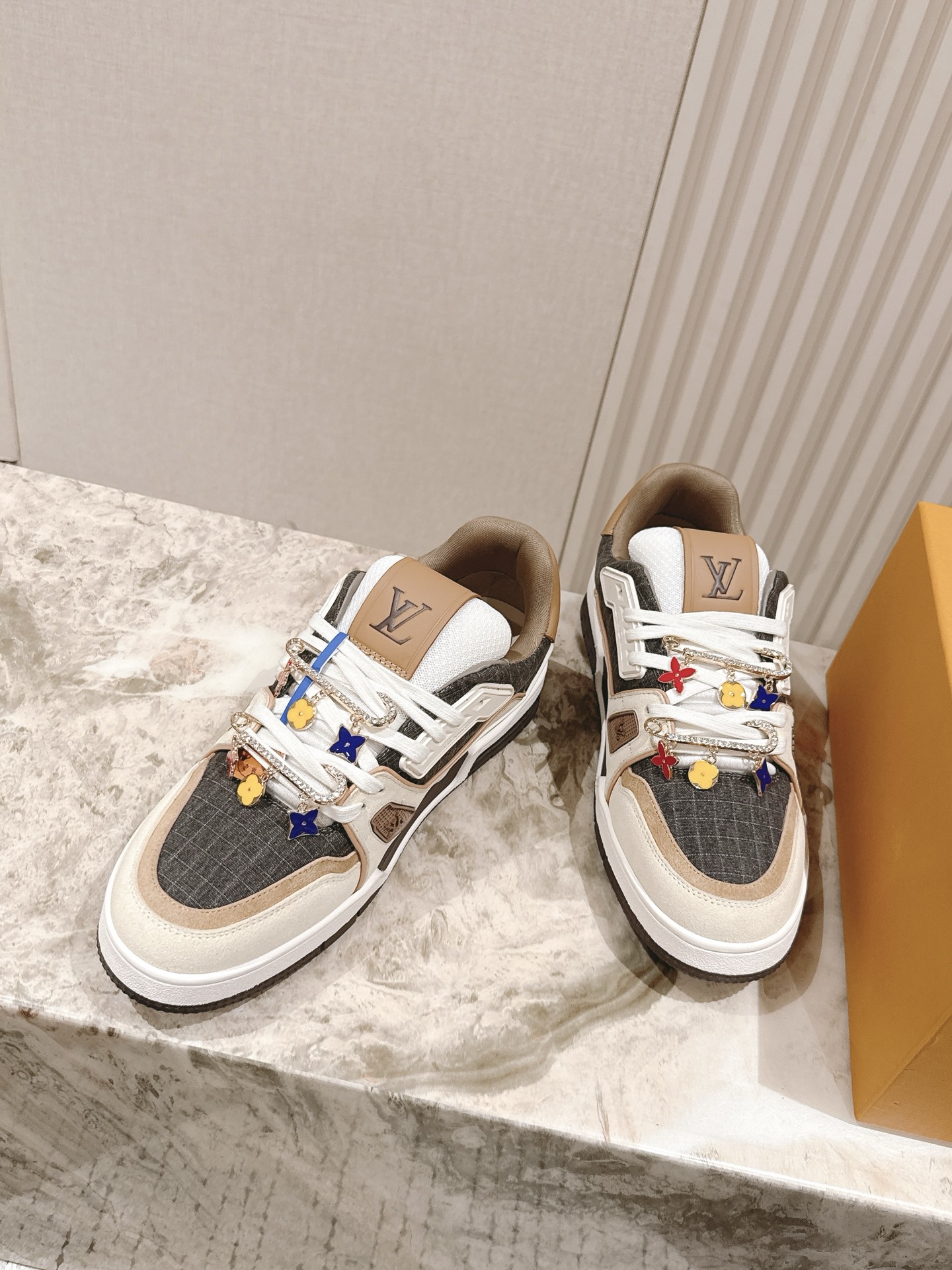 Louis Vuitton LV代购级新色 供应 驴家全系列 LVTrainer PVC 运动鞋