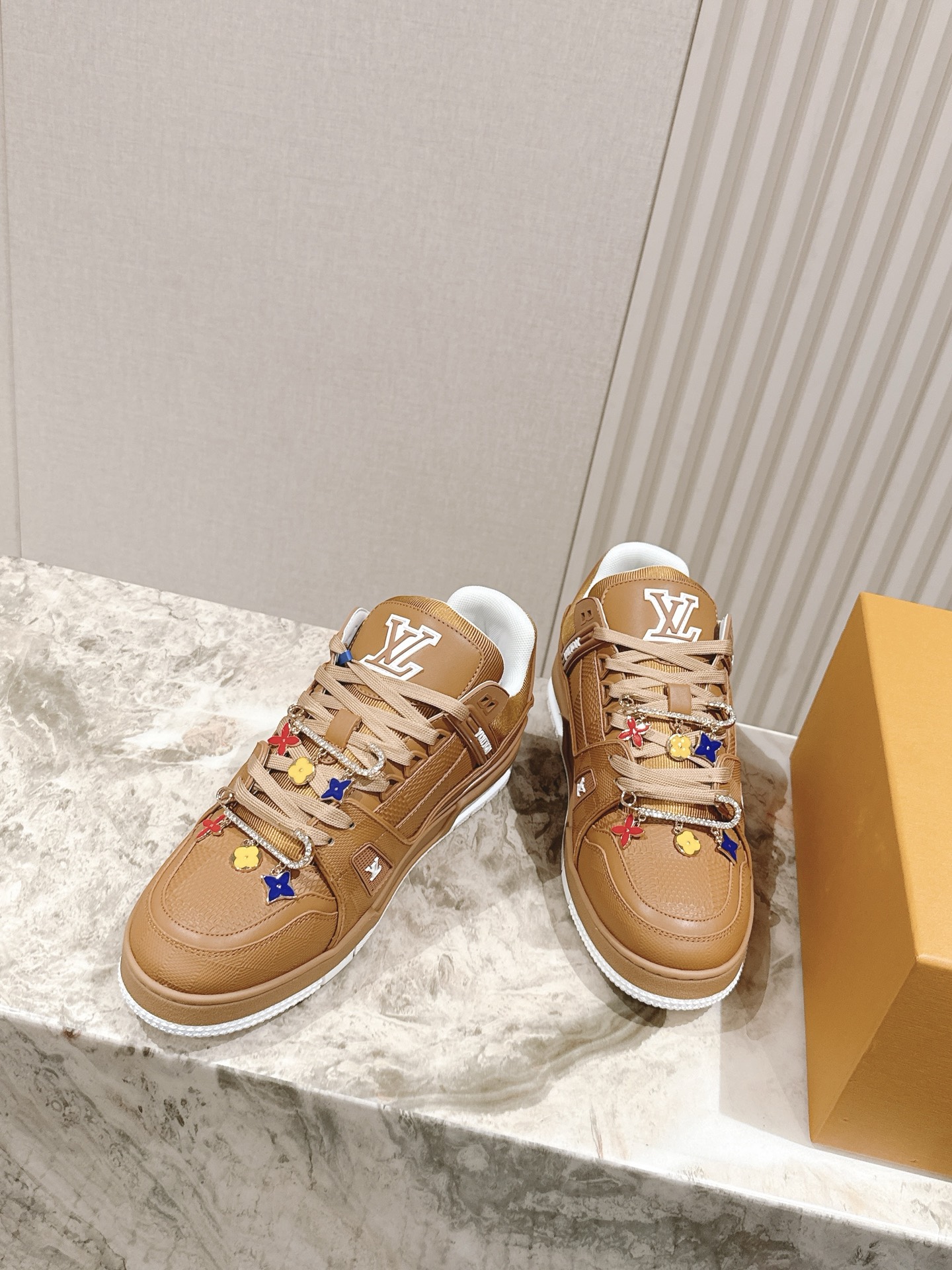 Louis Vuitton LV代购级新色 供应 驴家全系列 LVTrainer PVC 运动鞋
