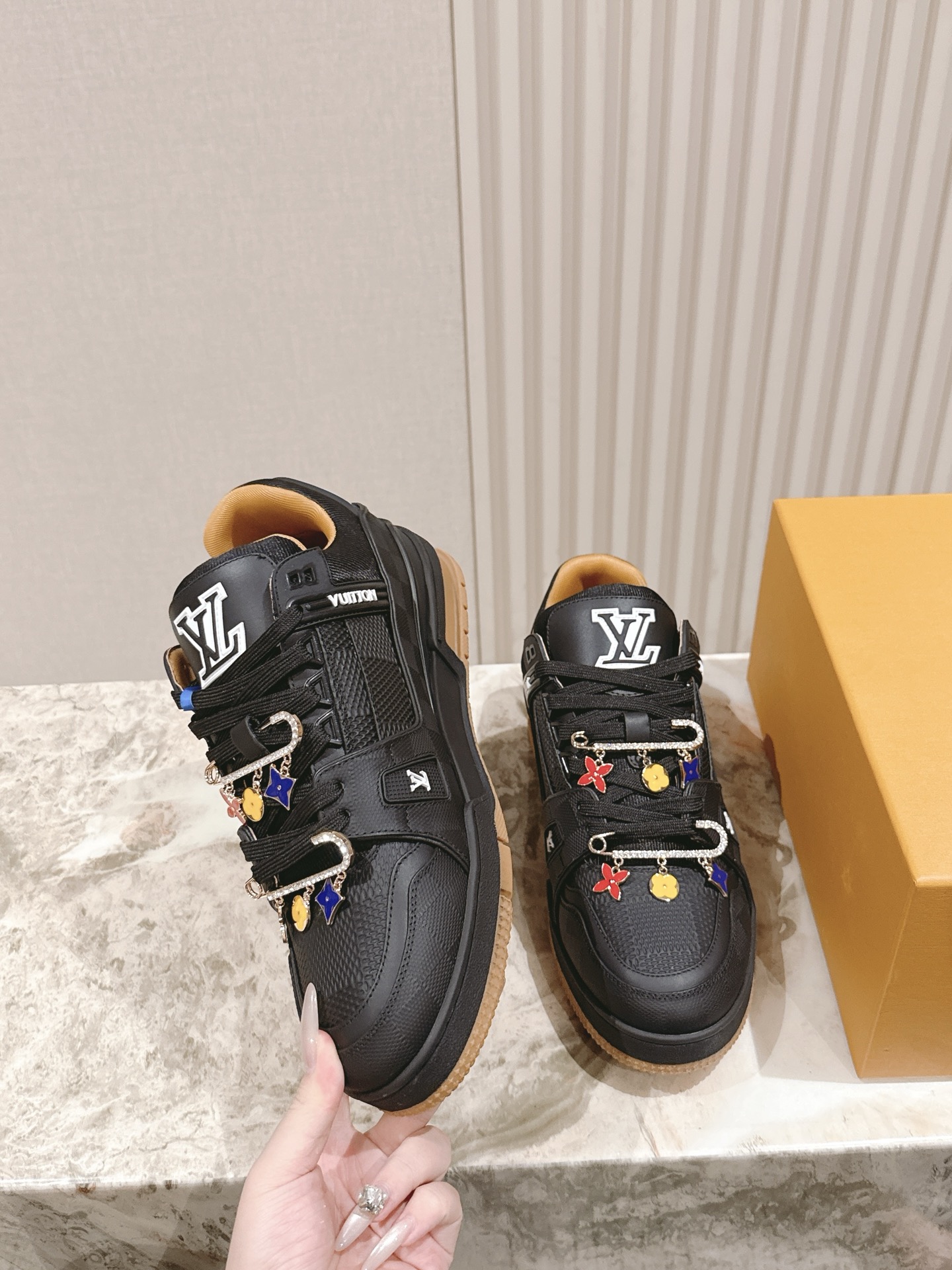 Louis Vuitton LV代购级新色 供应 驴家全系列 LVTrainer PVC 运动鞋