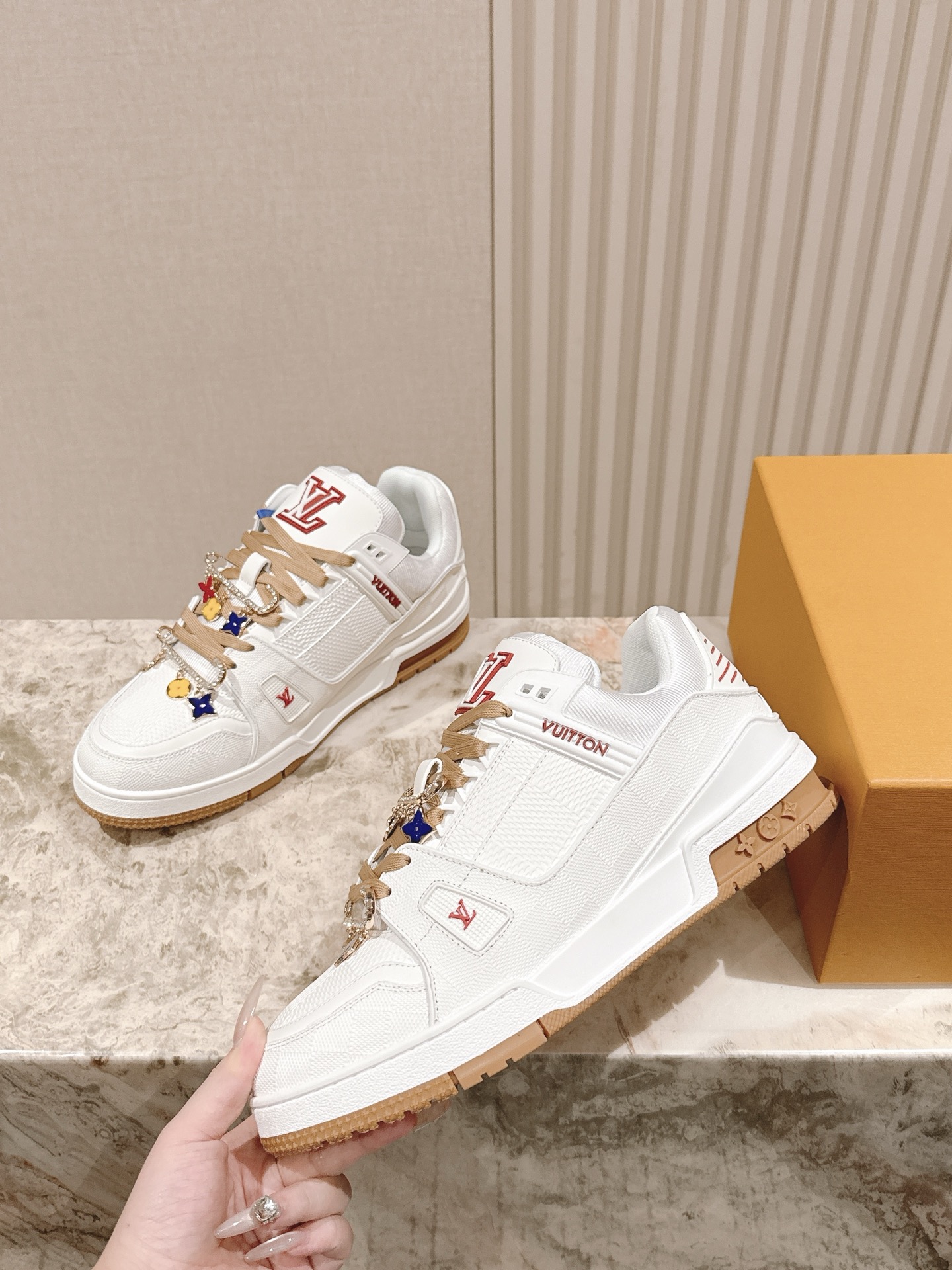 Louis Vuitton LV代购级新色 供应 驴家全系列 LVTrainer PVC 运动鞋