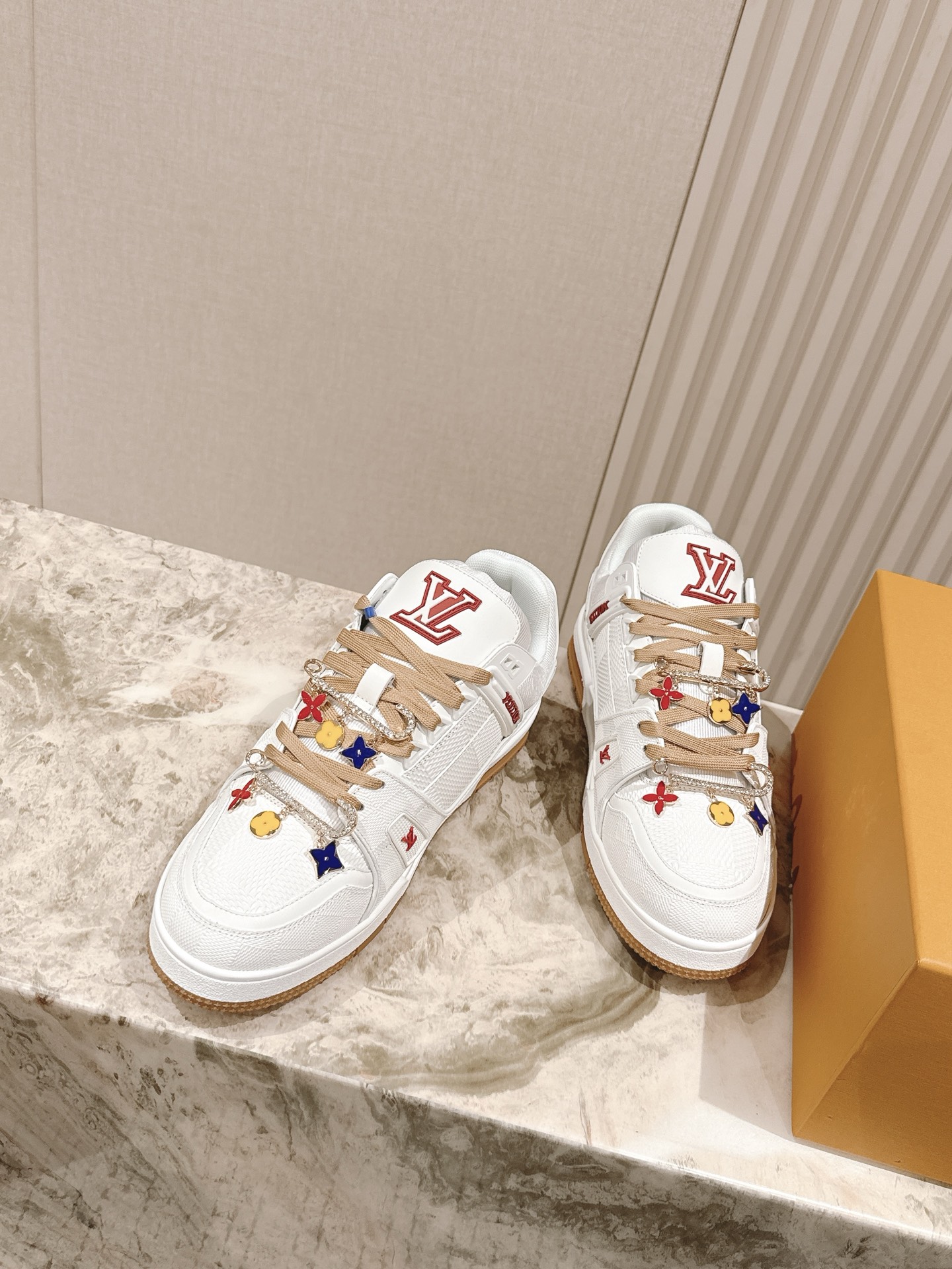 Louis Vuitton LV代购级新色 供应 驴家全系列 LVTrainer PVC 运动鞋