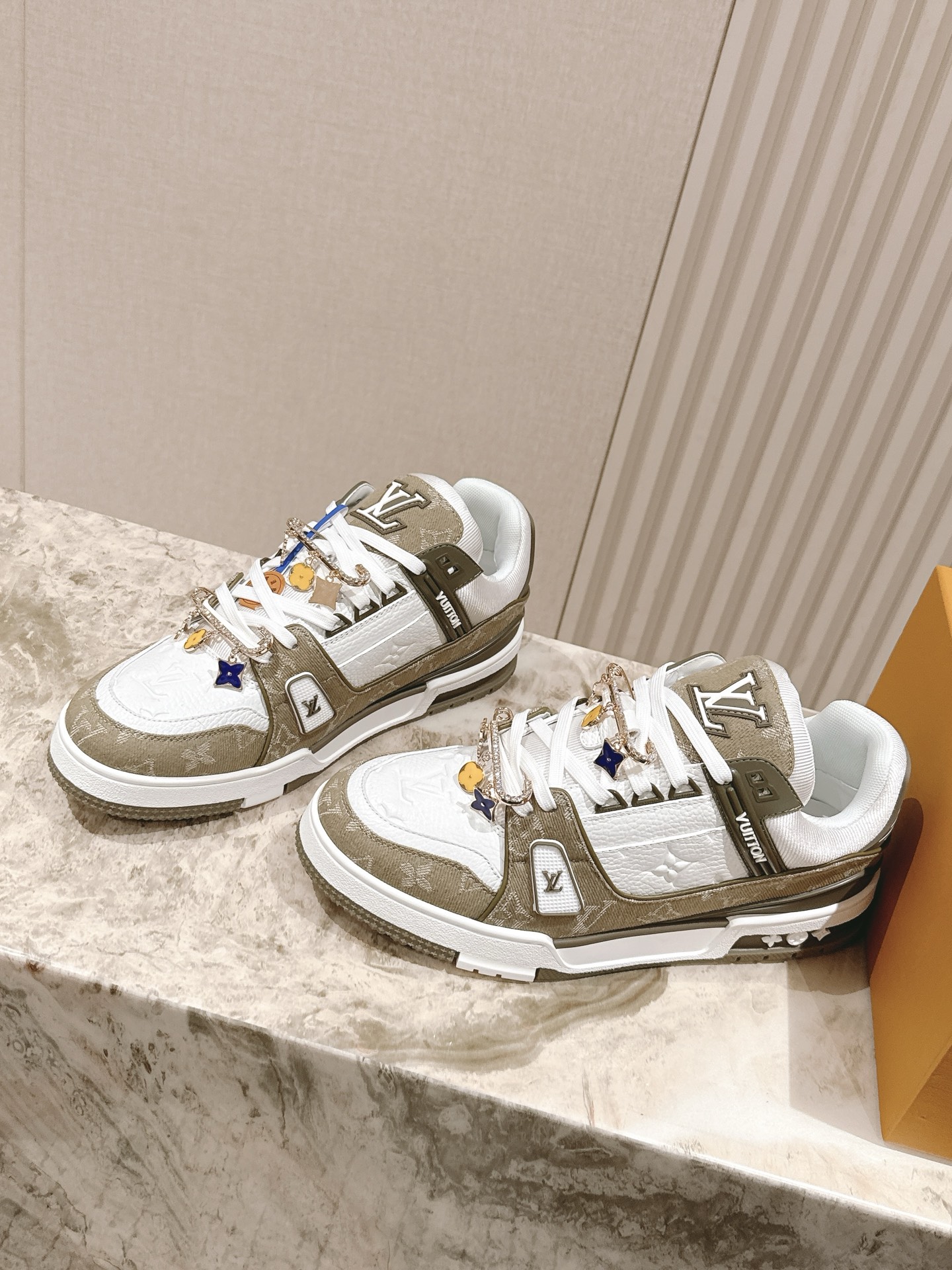Louis Vuitton LV代购级新色 供应 驴家全系列 LVTrainer PVC 运动鞋