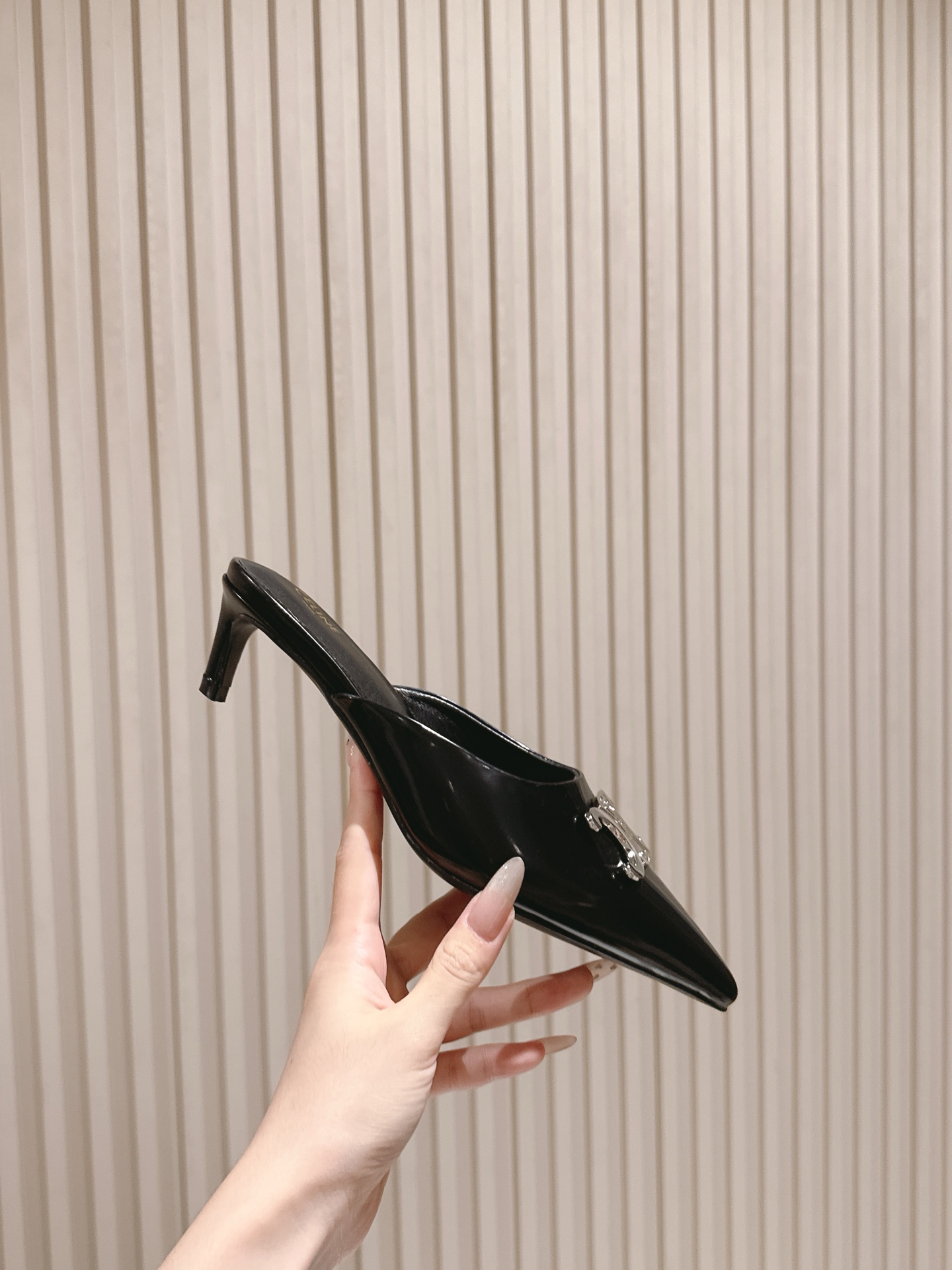 CELINE Summer Cowboy Bouquet: Silver-Head Heels and Classic French Aesthetic - 图片 6