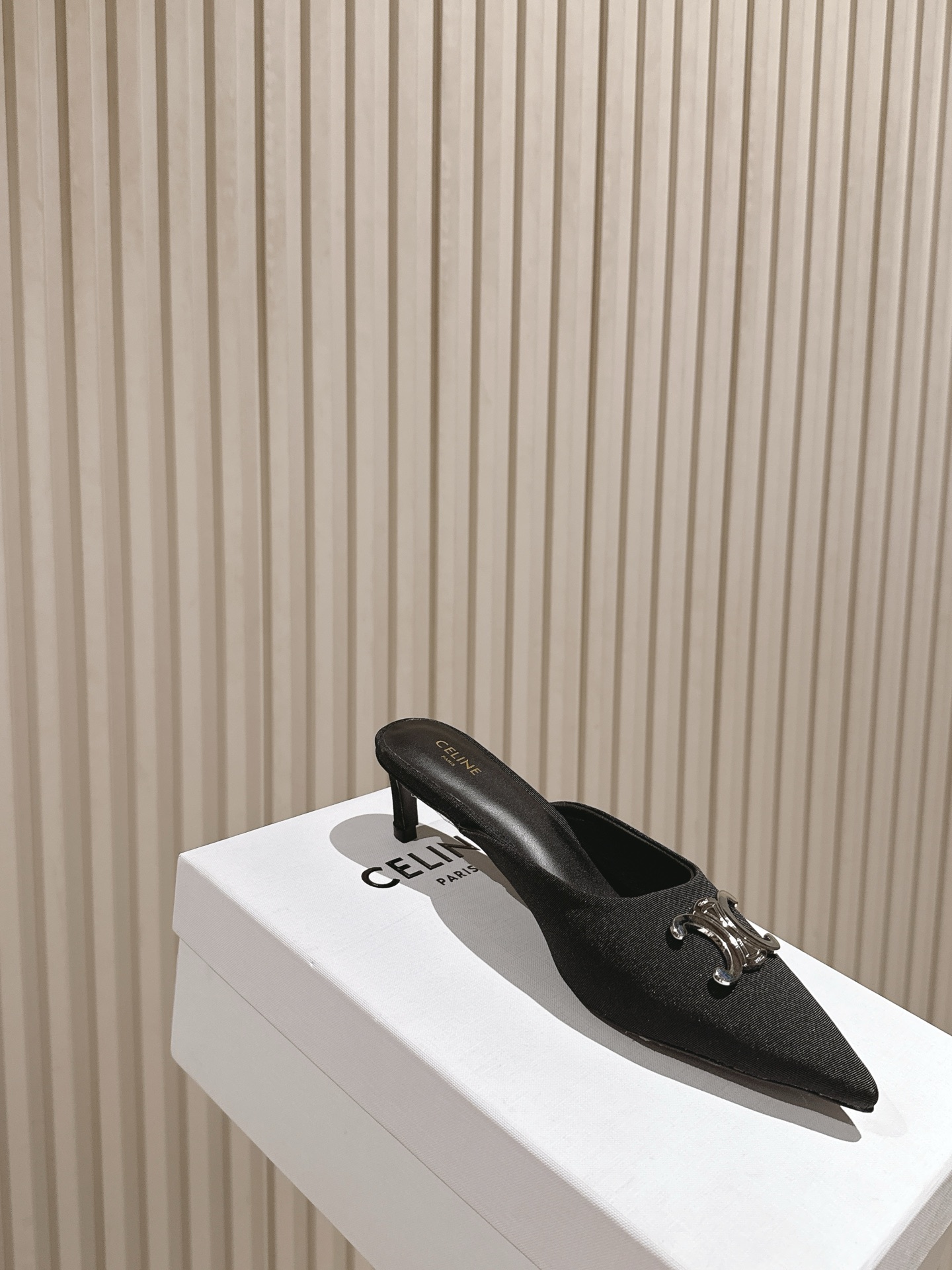 CELINE Summer Cowboy Bouquet: Silver-Head Heels and Classic French Aesthetics - 图片 8