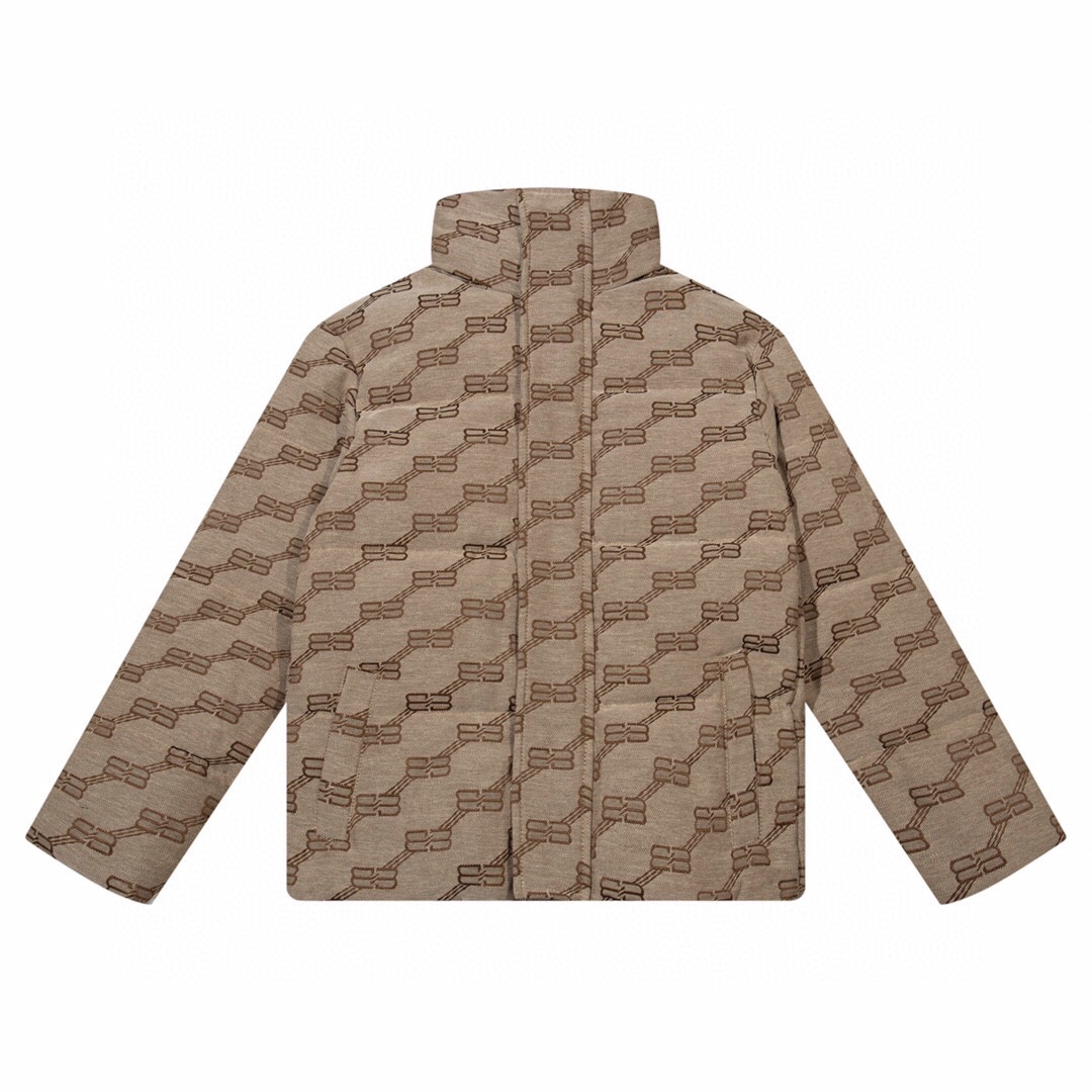 Número de modelo: Y07 Balenciaga x GUCCl Edición conjunta Serie Hacker BB estampado completo de algodón Chaqueta acolch…