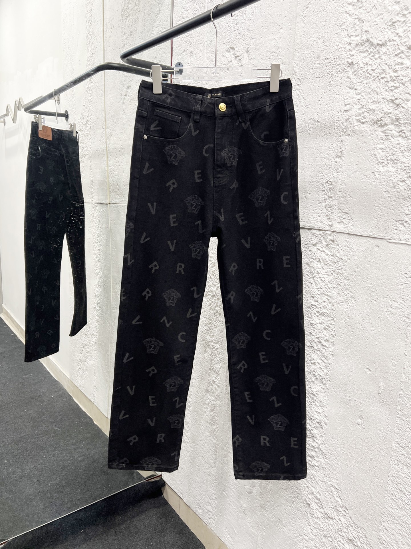 Número de modelo: 897 VERSACE & Versace jeans clásicos con logo de estampado completo ⚠Versión alta desarrollada con pa…