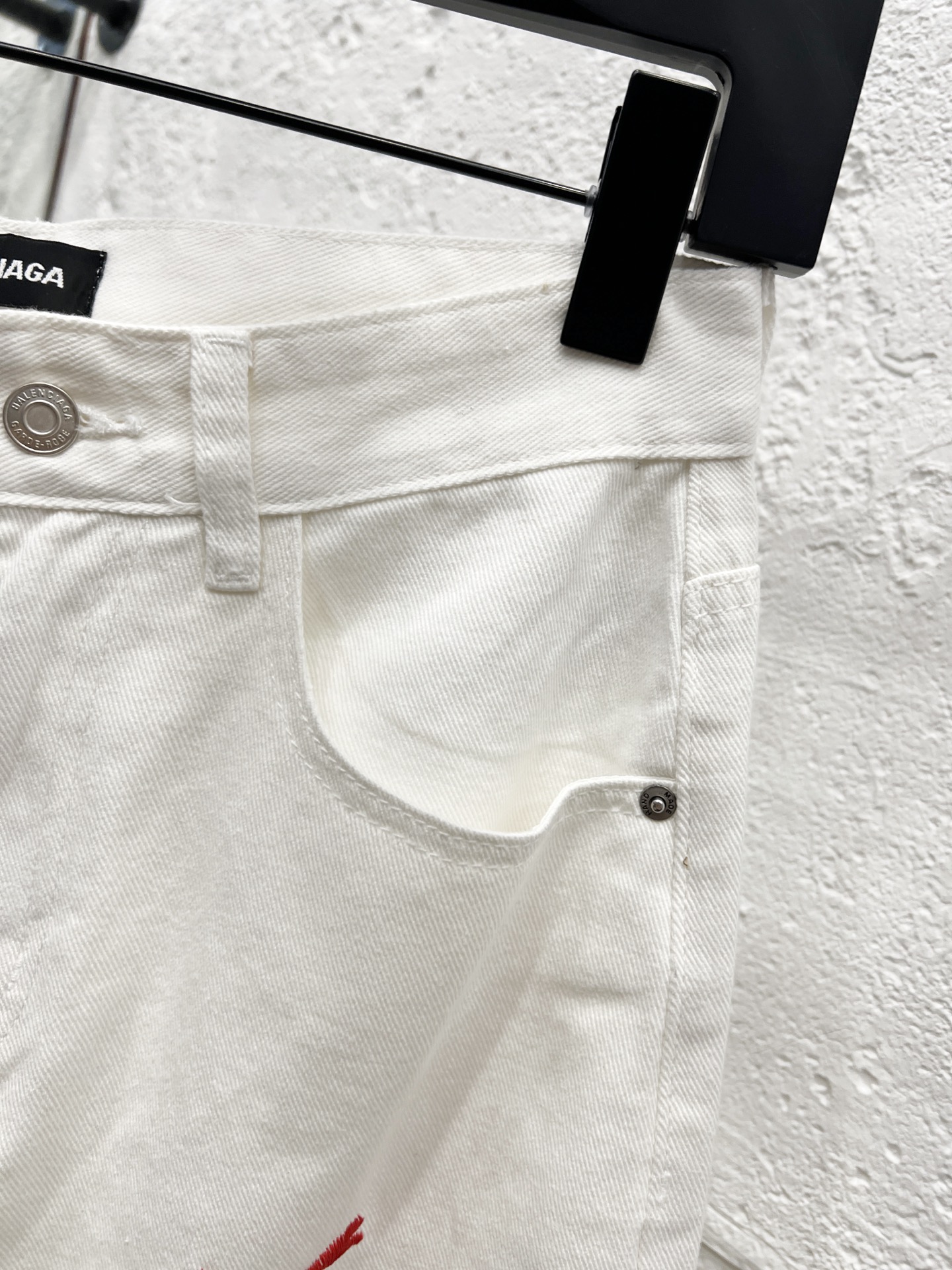 Balenciaga Classic New Letter Printed Logo Jeans - Stylish & Comfortable 6 i1758853766143 3648 0 4