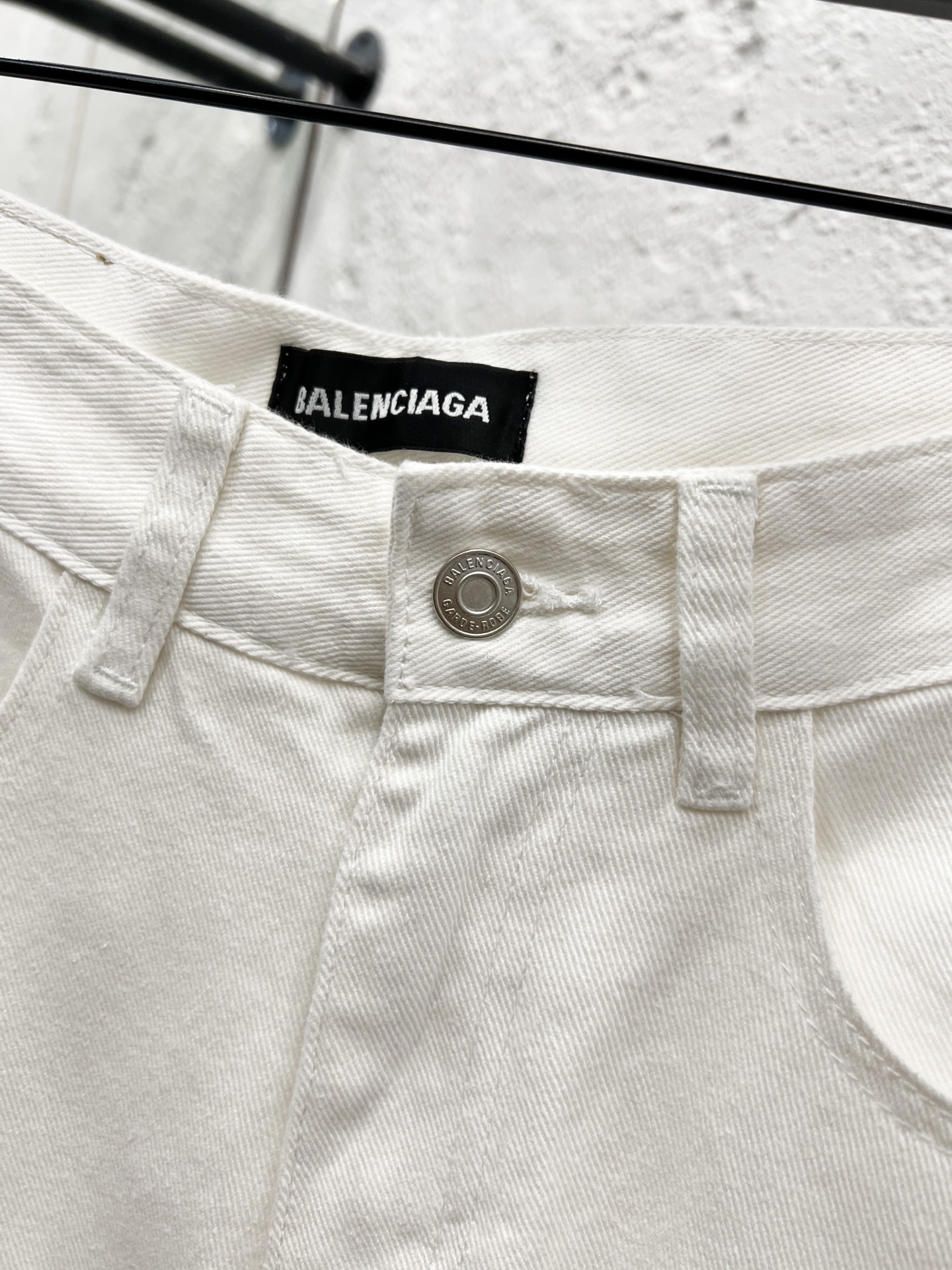 Balenciaga Classic New Letter Printed Logo Jeans - Stylish & Comfortable 9 i1758853767655 4163 0 7