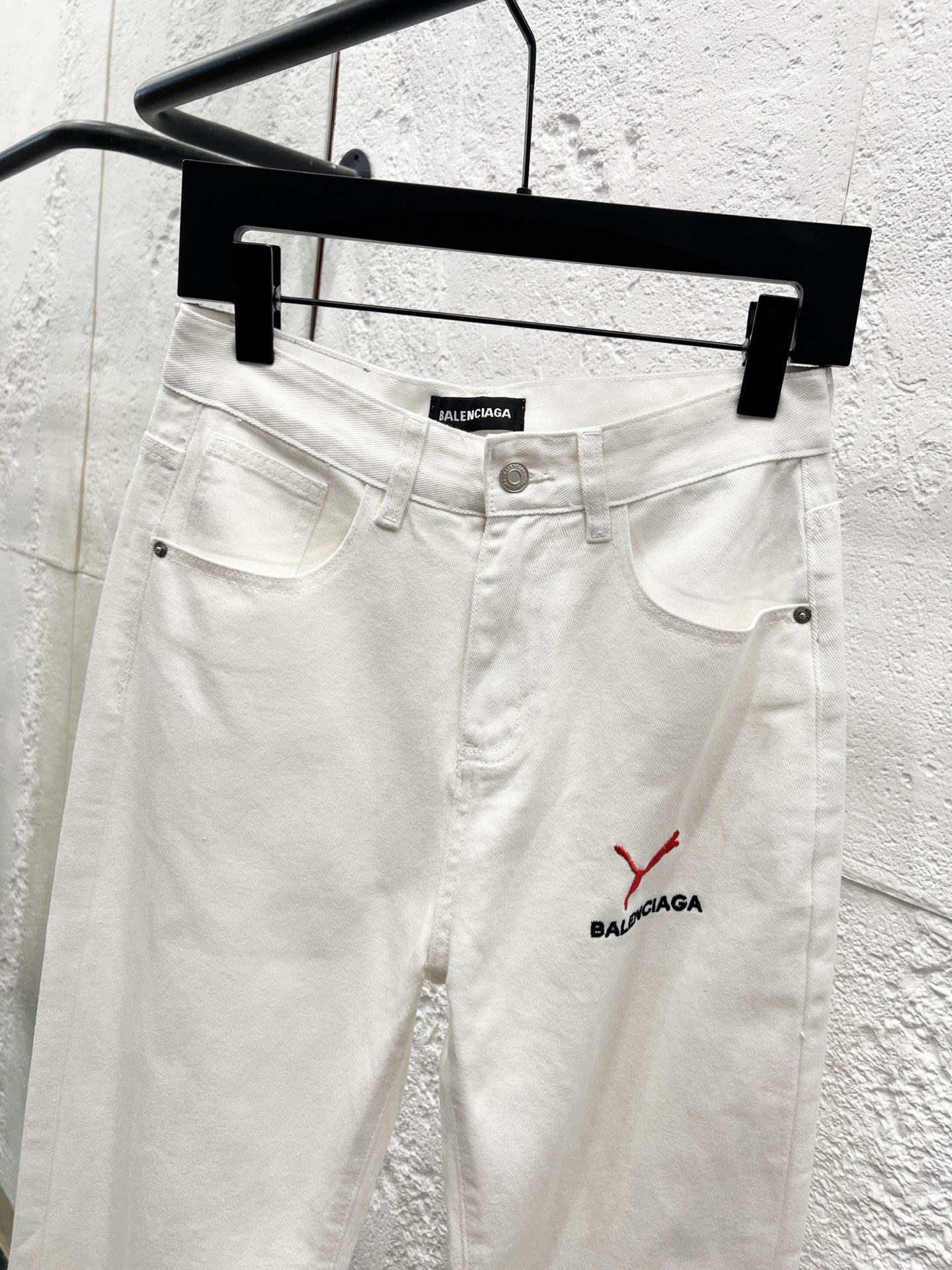 Balenciaga Classic New Letter Printed Logo Jeans - Stylish & Comfortable 8 i1758853767658 8488 0 6
